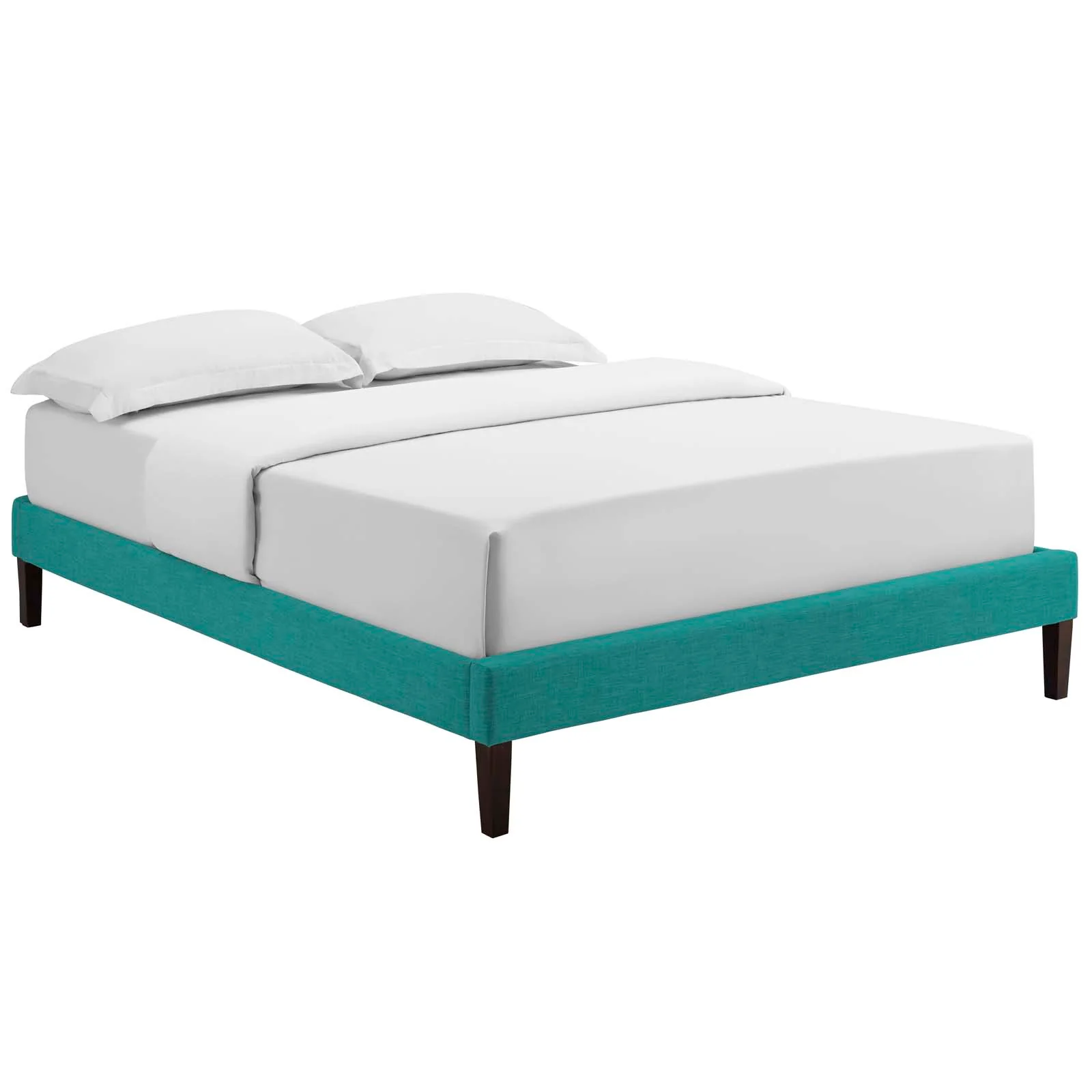 Tessie King Fabric Bed Frame with Squared Tapered Legs By Modway - MOD-5901 - Image 8
