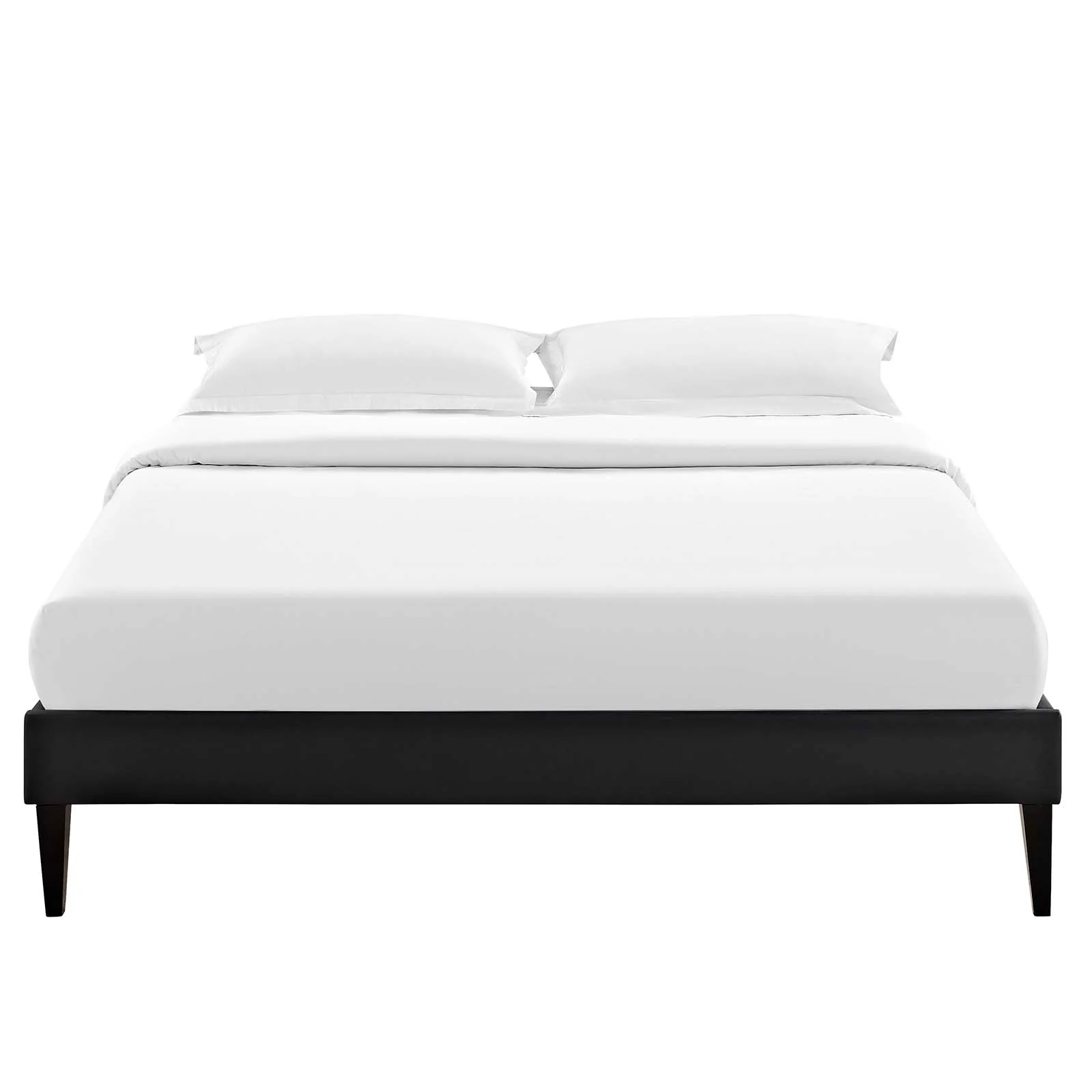 Tessie King Vinyl Bed Frame with Squared Tapered Legs By Modway - MOD-5900 - Image 5