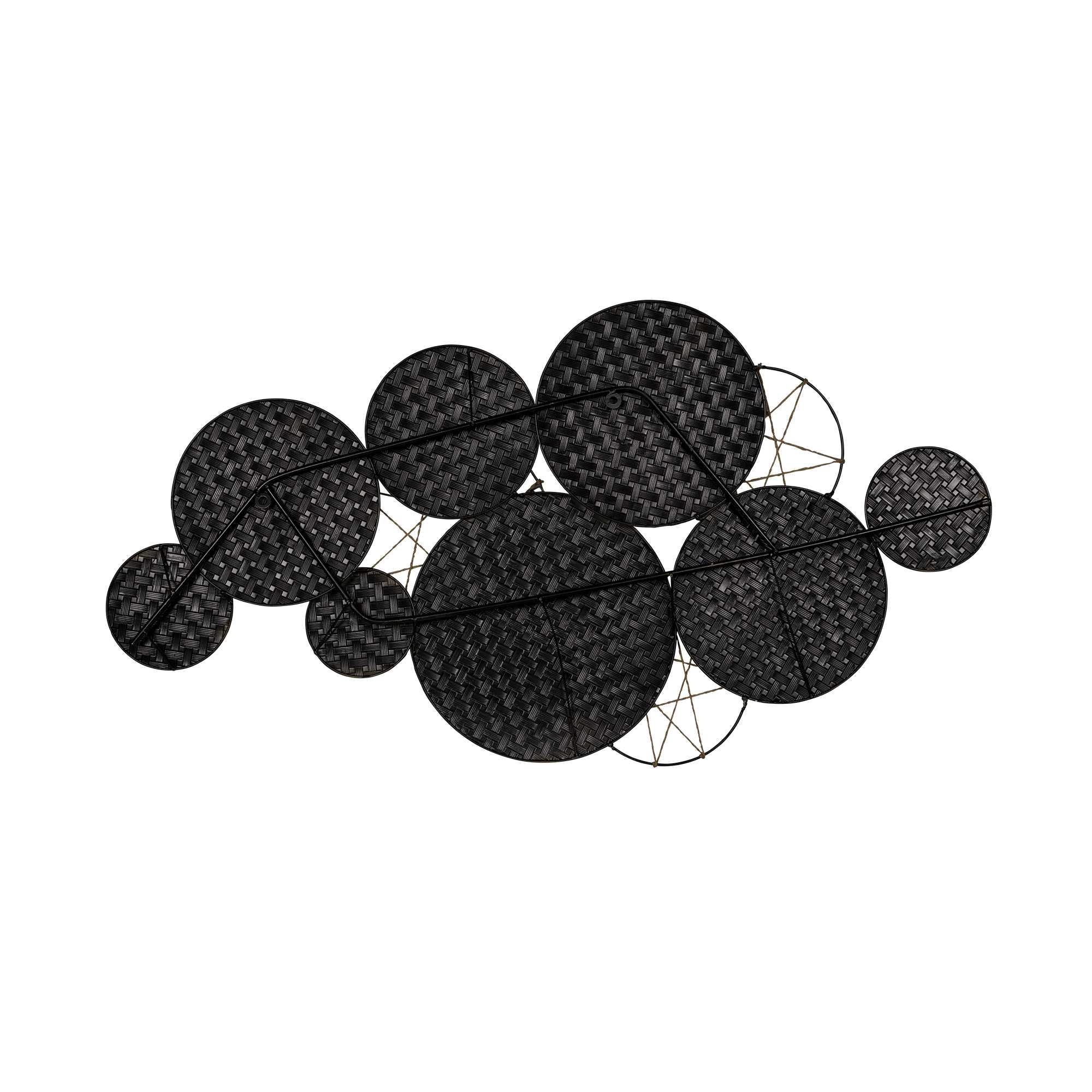 Textured Metal Plate Wall Decor By Homeroots - Image 3