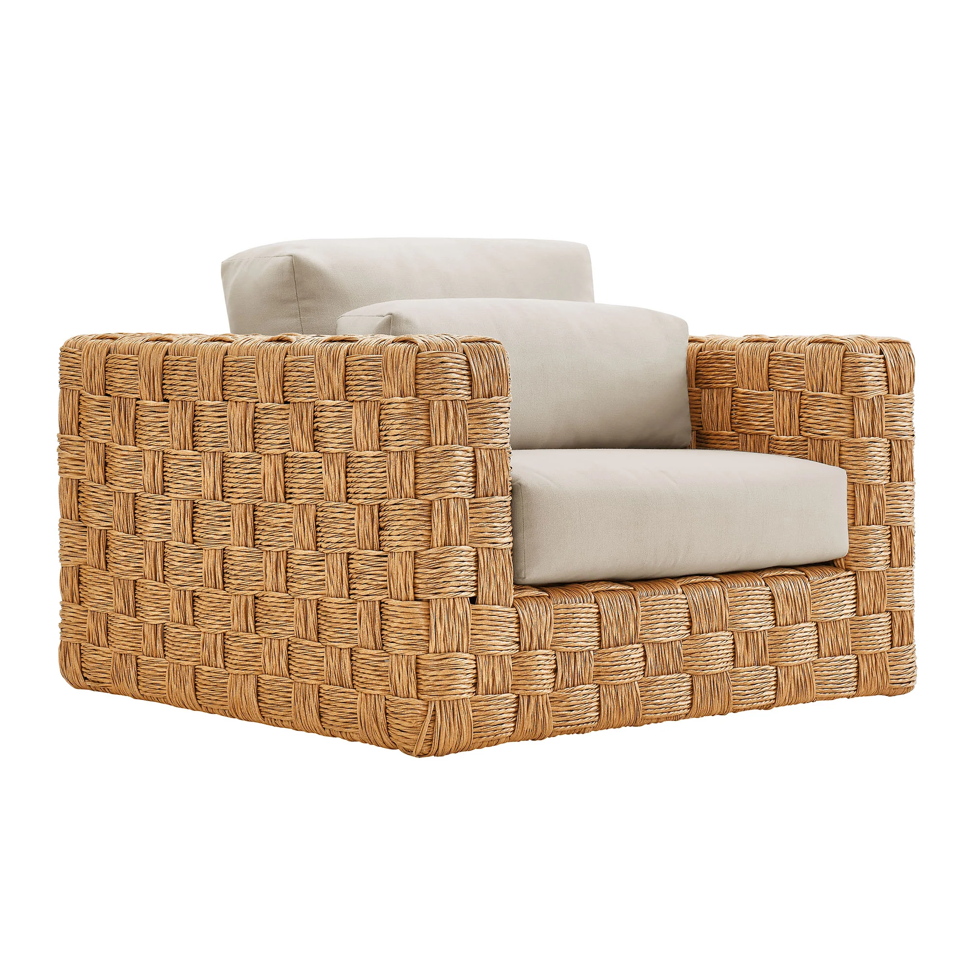 Thames Outdoor Patio Wicker Outdoor Patio Rattan Armchair by Modway - Image 2