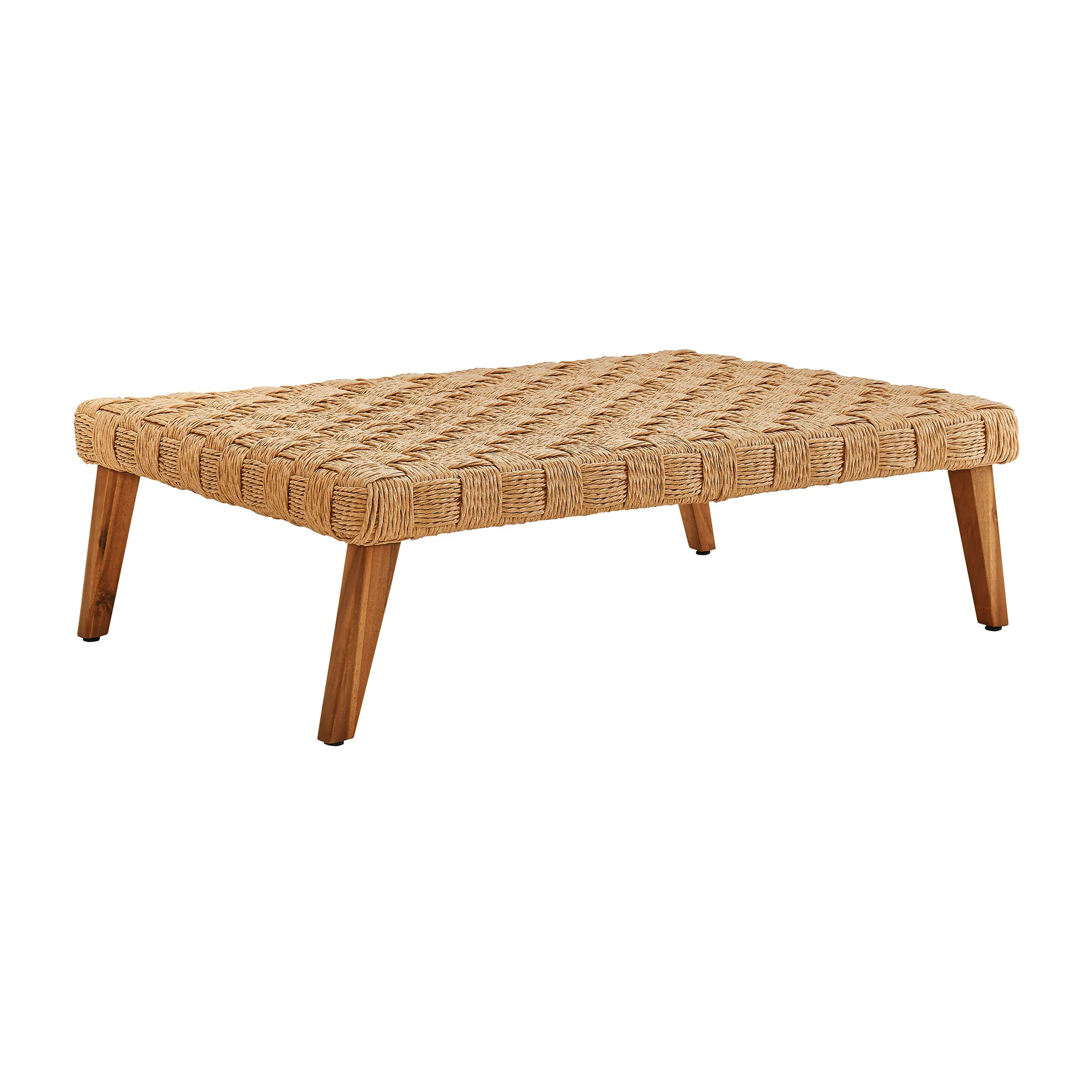 Thames Outdoor Patio Wicker Outdoor Patio Rattan Coffee Table by Modway - Image 2