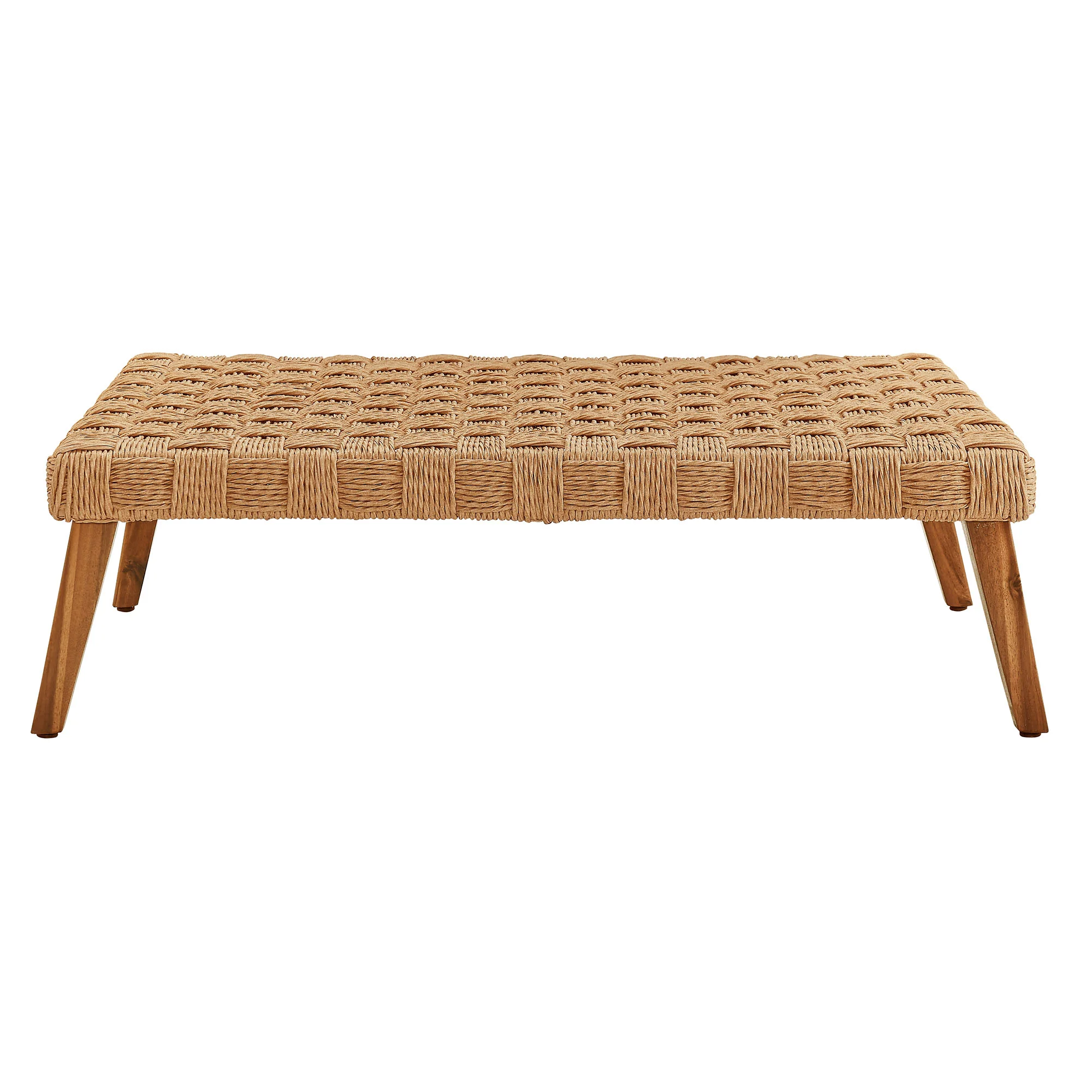 Thames Outdoor Patio Wicker Outdoor Patio Rattan Coffee Table by Modway - Image 4