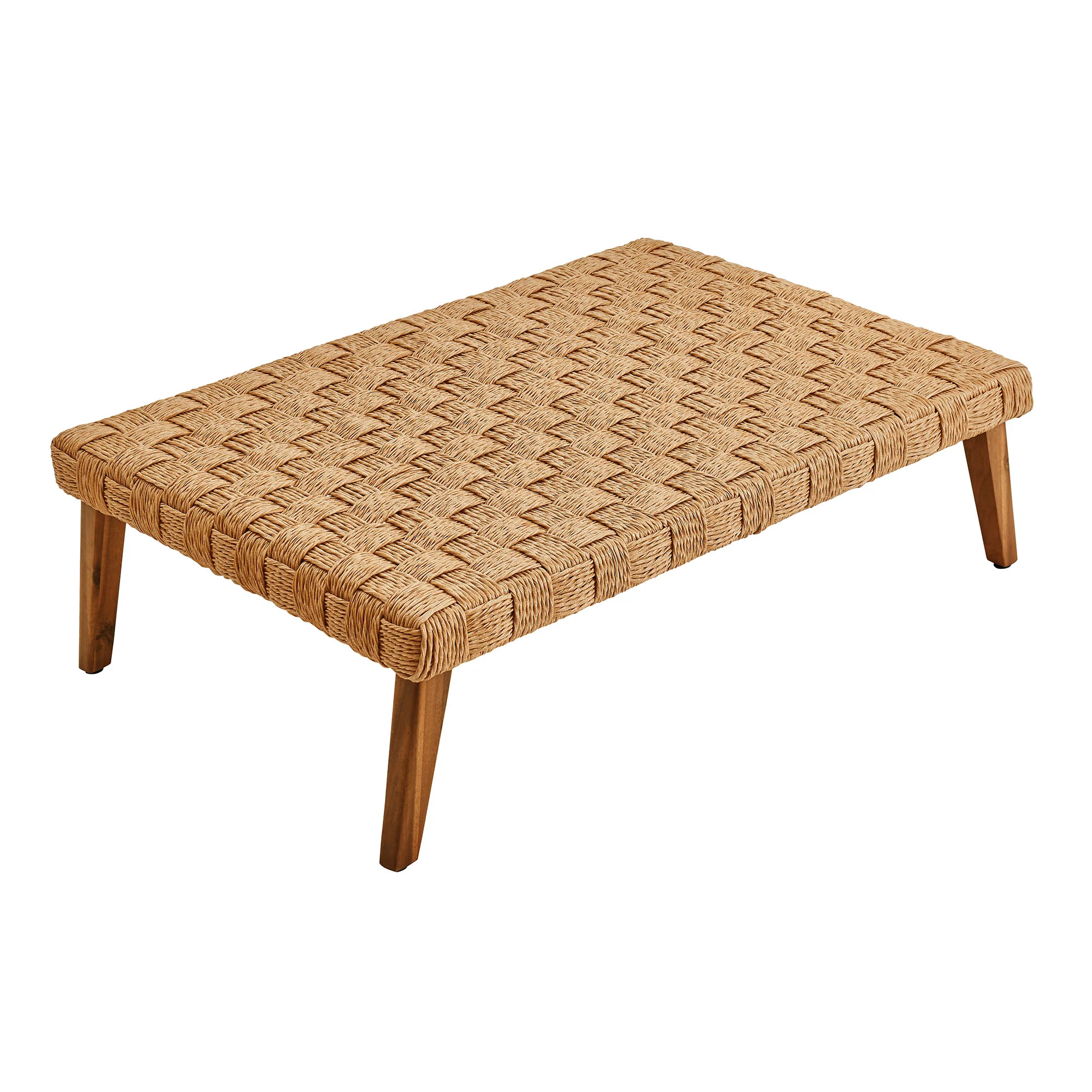 Thames Outdoor Patio Wicker Outdoor Patio Rattan Coffee Table by Modway - Image 5