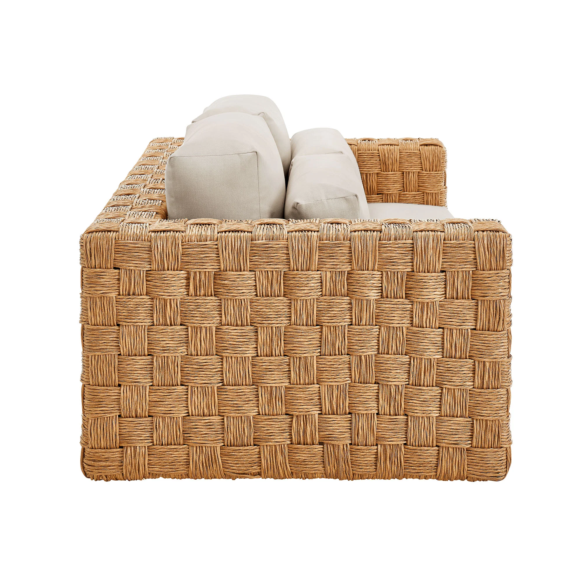 Thames Outdoor Patio Wicker Outdoor Patio Rattan Loveseat by Modway - Image 3