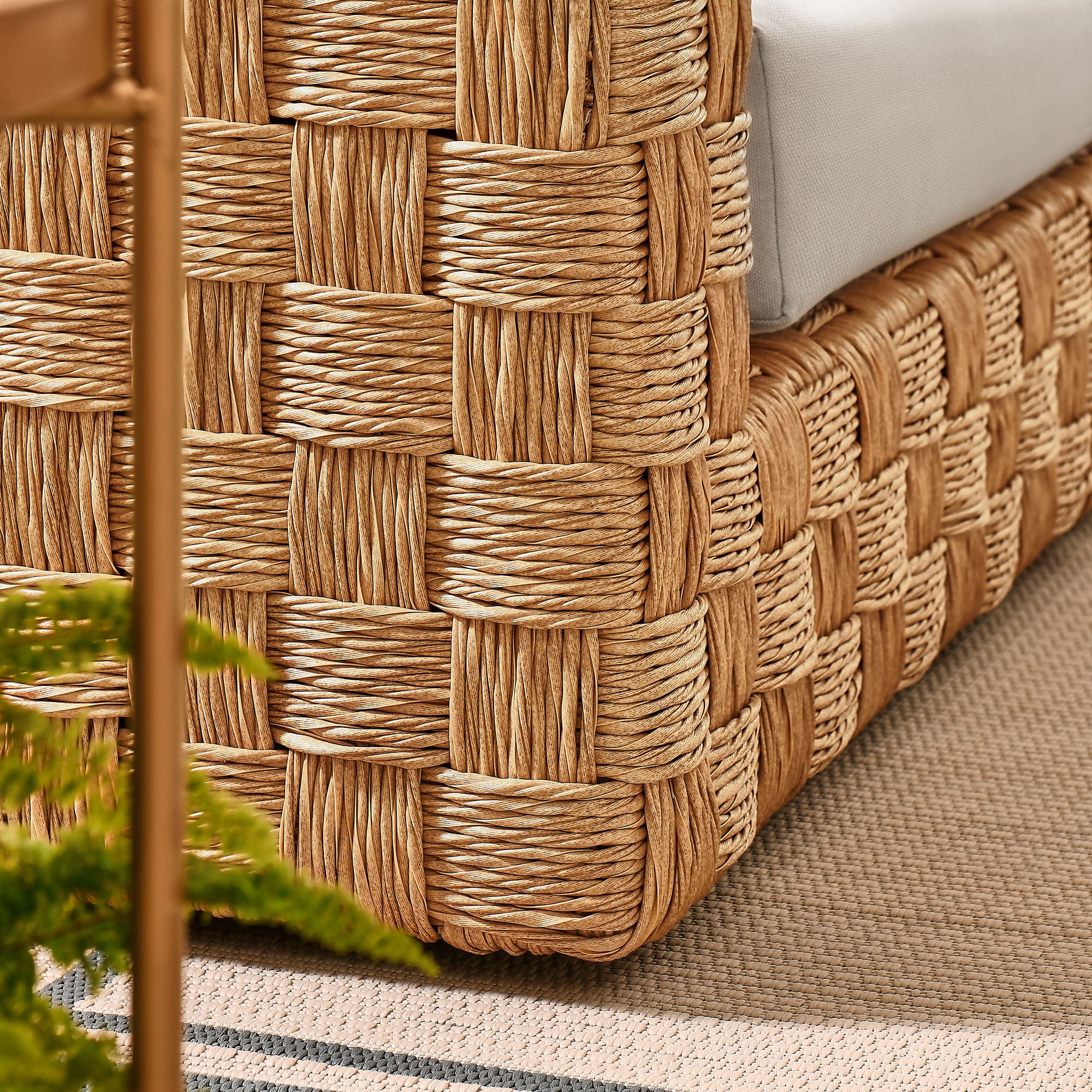 Thames Outdoor Patio Wicker Outdoor Patio Rattan Loveseat by Modway - Image 7