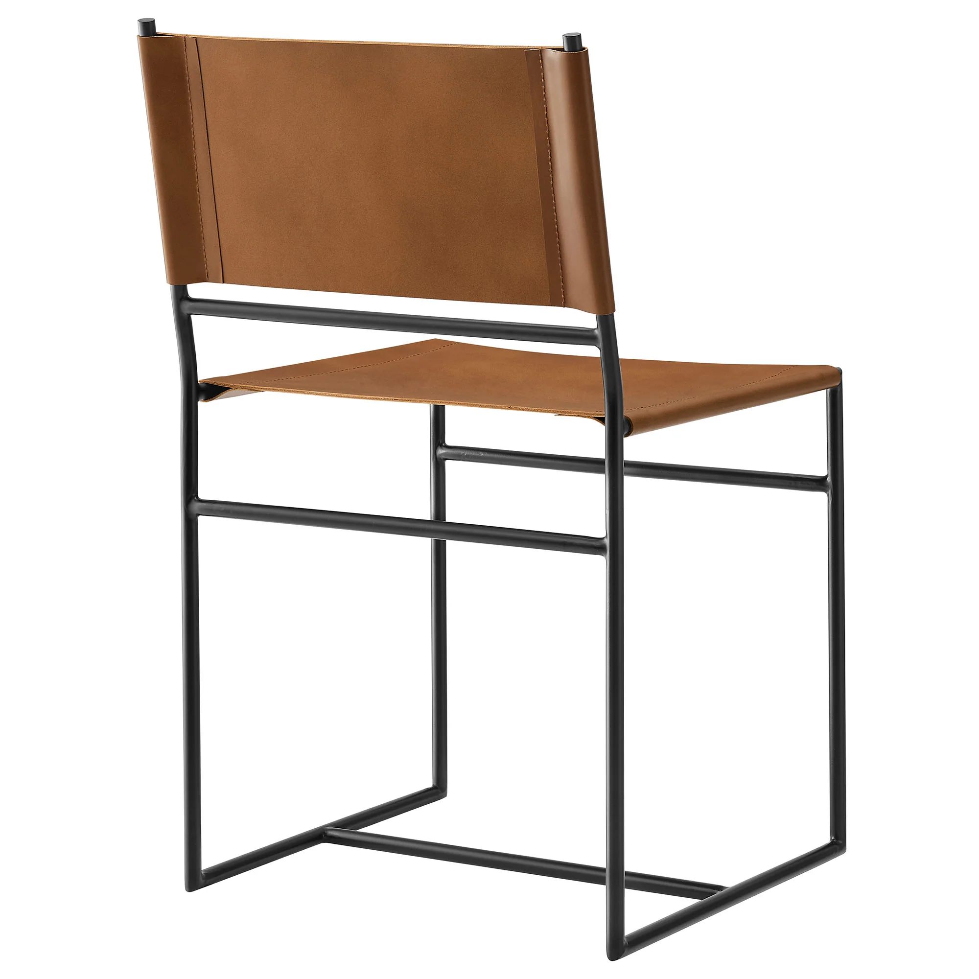 Thatcher Leather and Metal Dining Chair by Modway - Image 4