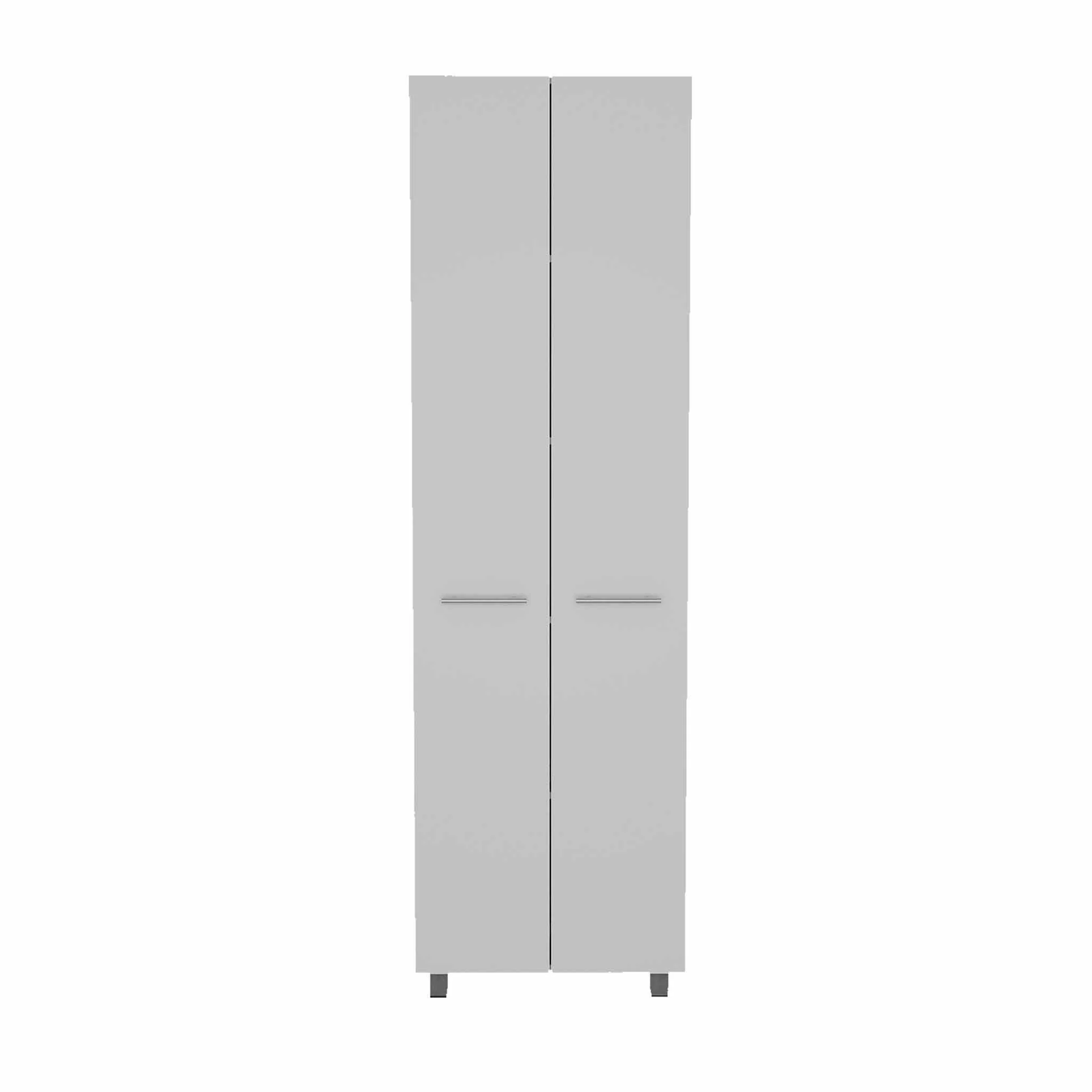 Thea Black Pantry Cabinet By Homeroots - Image 8