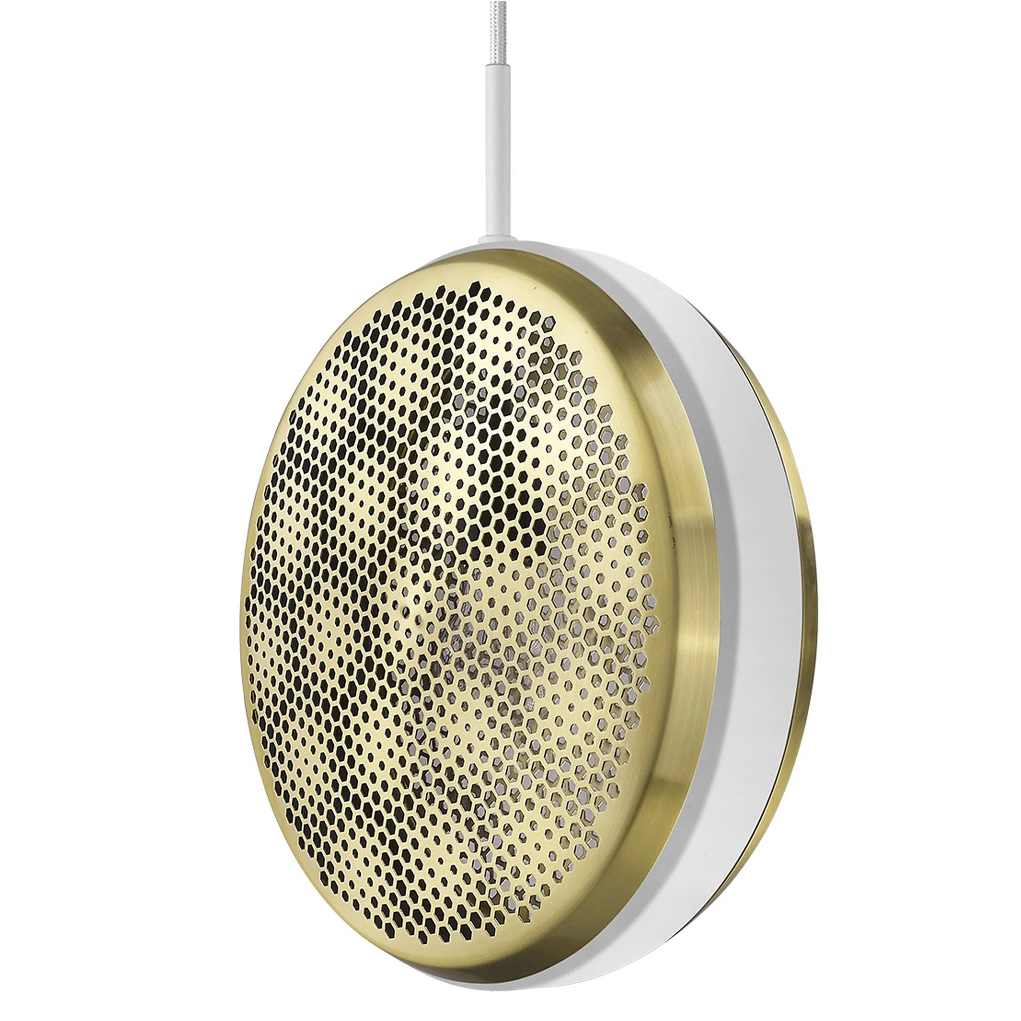 Tholos 1-Light White Pendant By Homeroots - Image 3