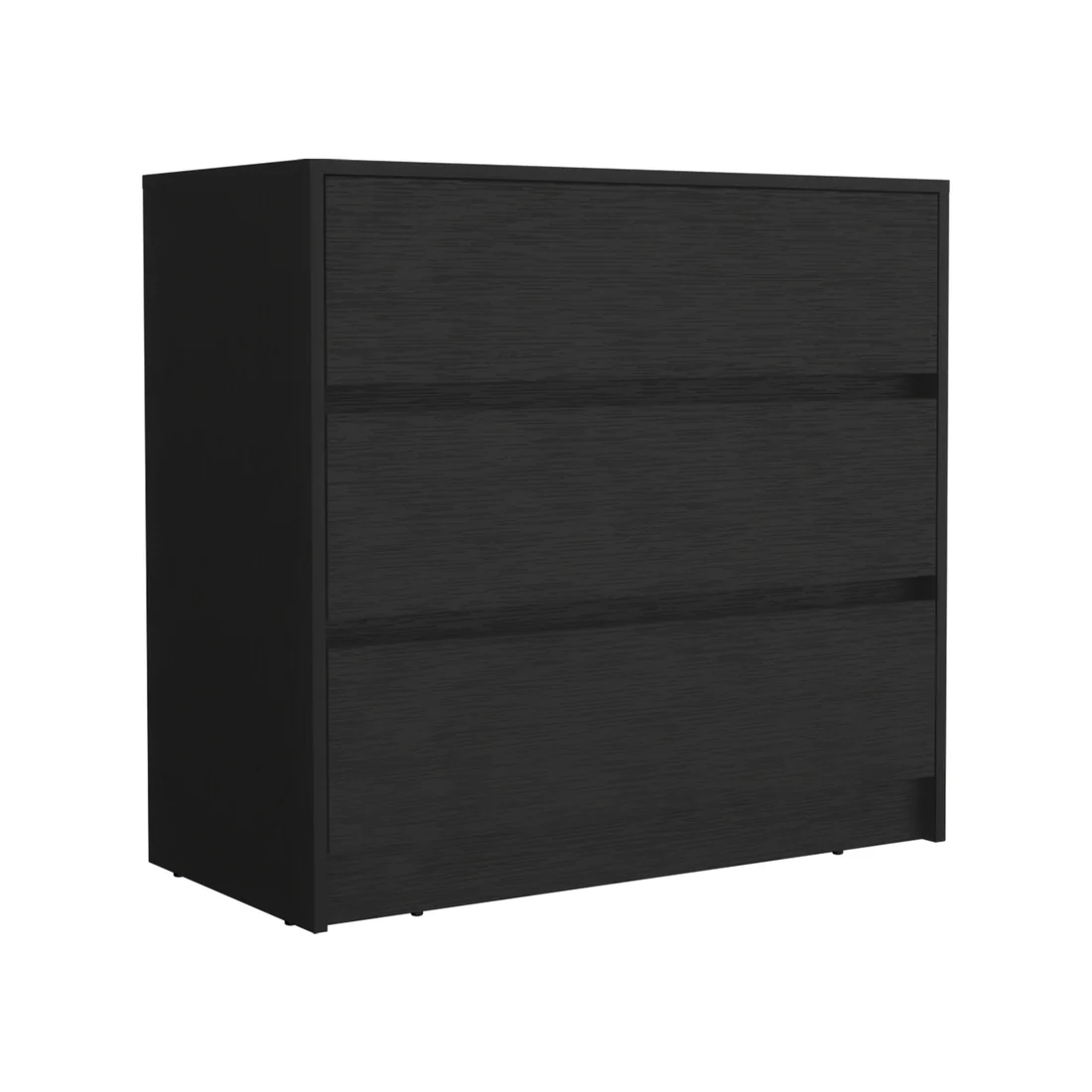Three Piece Black Bedroom Set By Homeroots - Image 2