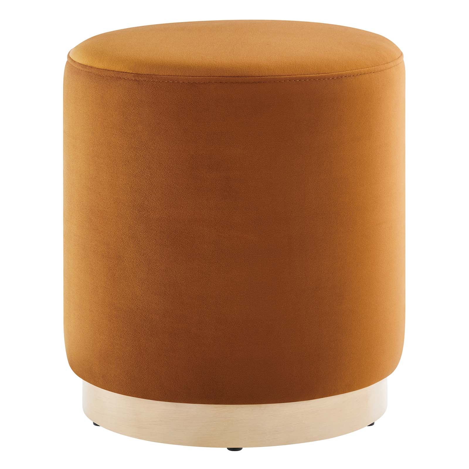 Tilden 16" Round Performance Velvet Upholstered Ottoman By Modway - EEI-6652 - Image 25