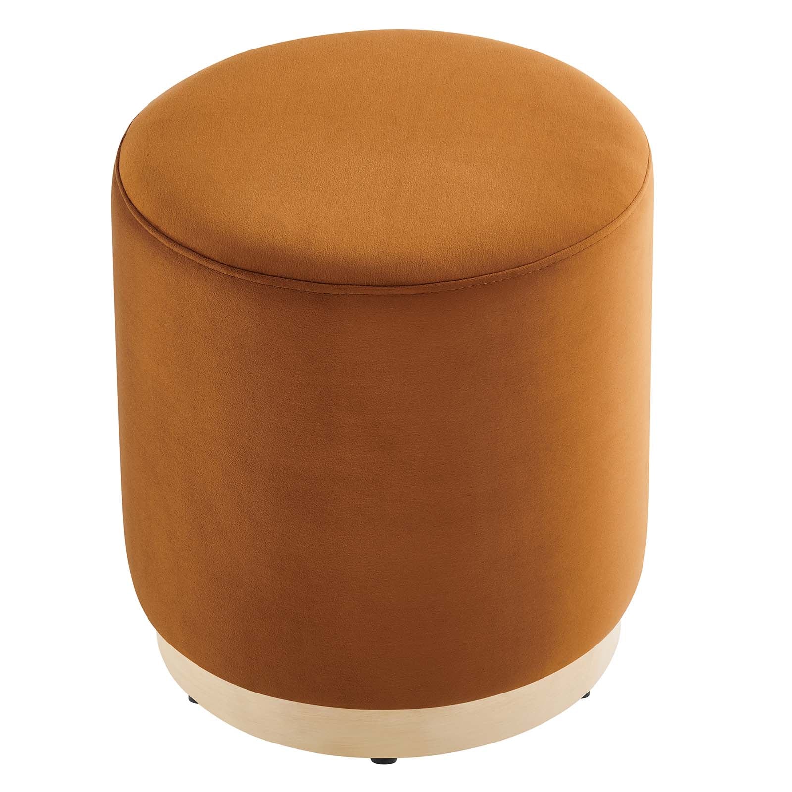Tilden 16" Round Performance Velvet Upholstered Ottoman By Modway - EEI-6652 - Image 26