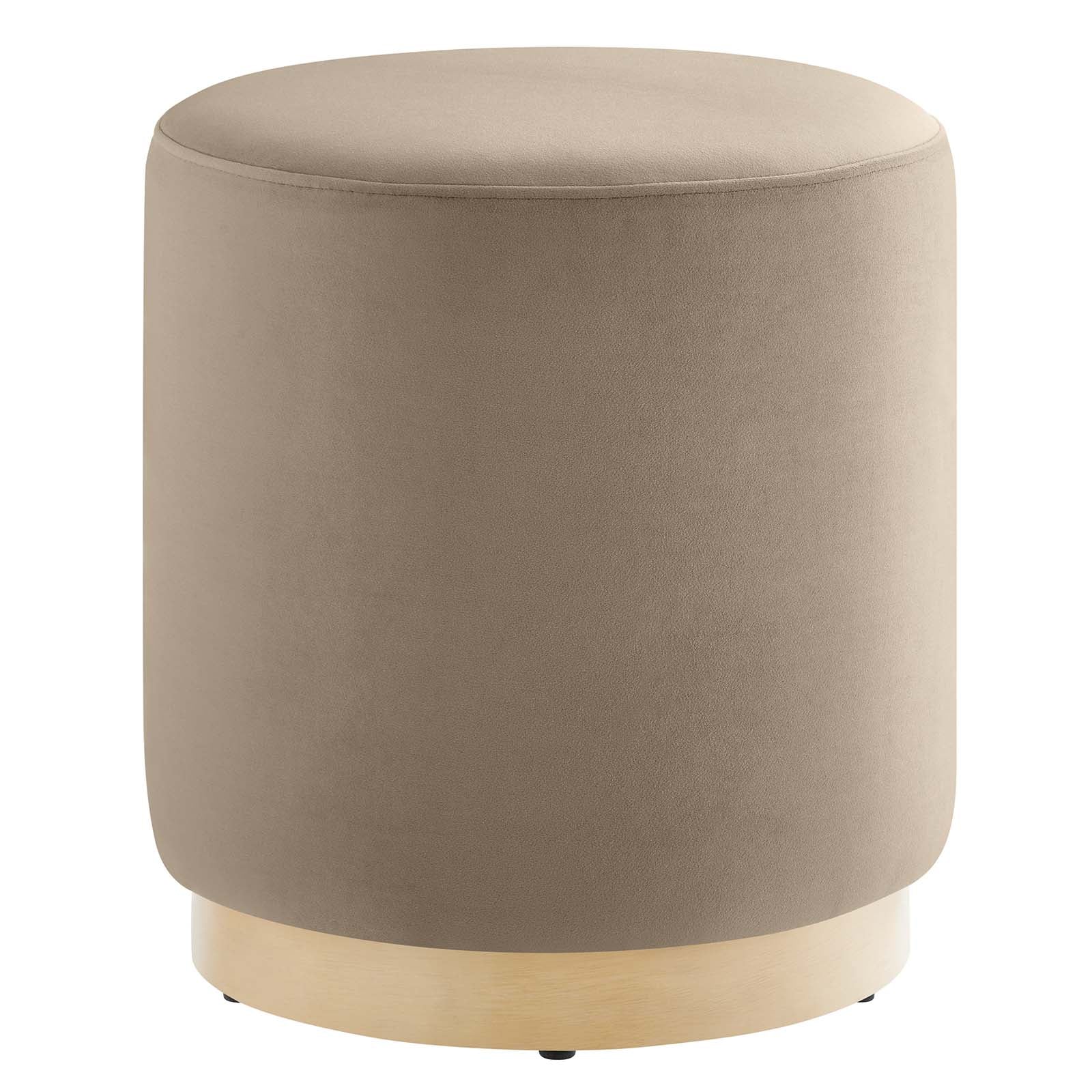 Tilden 16" Round Performance Velvet Upholstered Ottoman By Modway - EEI-6652 - Image 33