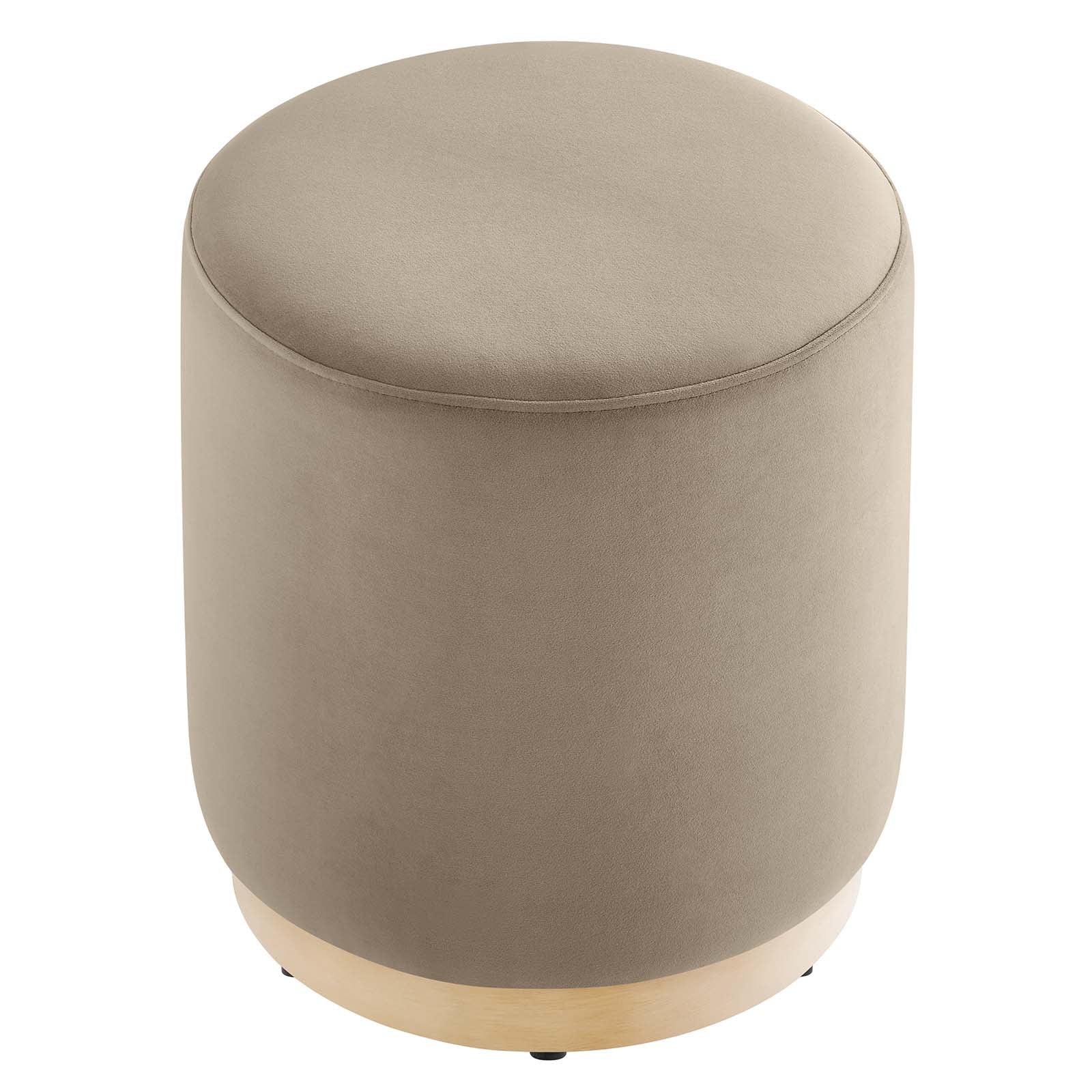 Tilden 16" Round Performance Velvet Upholstered Ottoman By Modway - EEI-6652 - Image 34