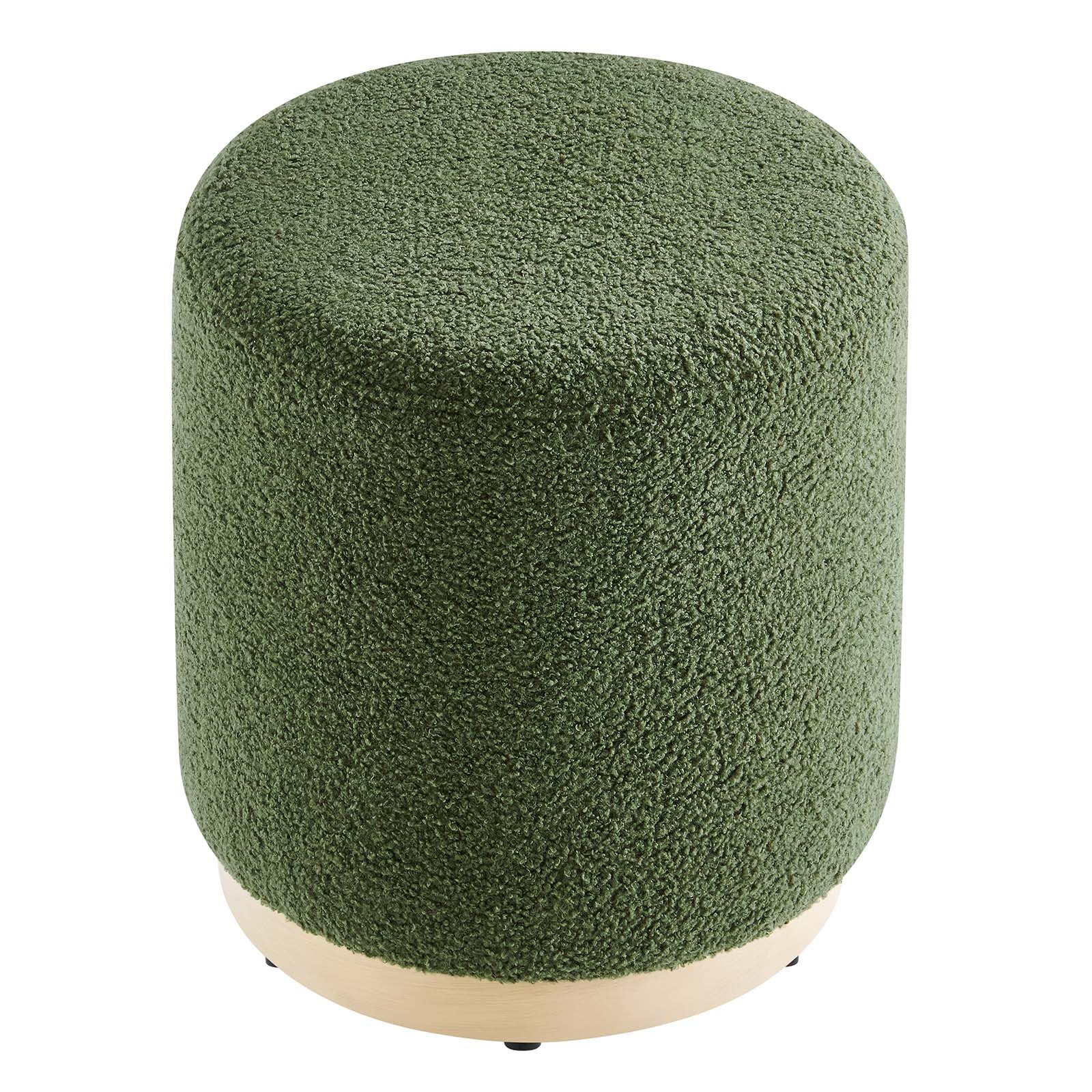 Tilden 16" Round Sherpa Upholstered Ottoman By Modway - EEI-6653 - Image 18