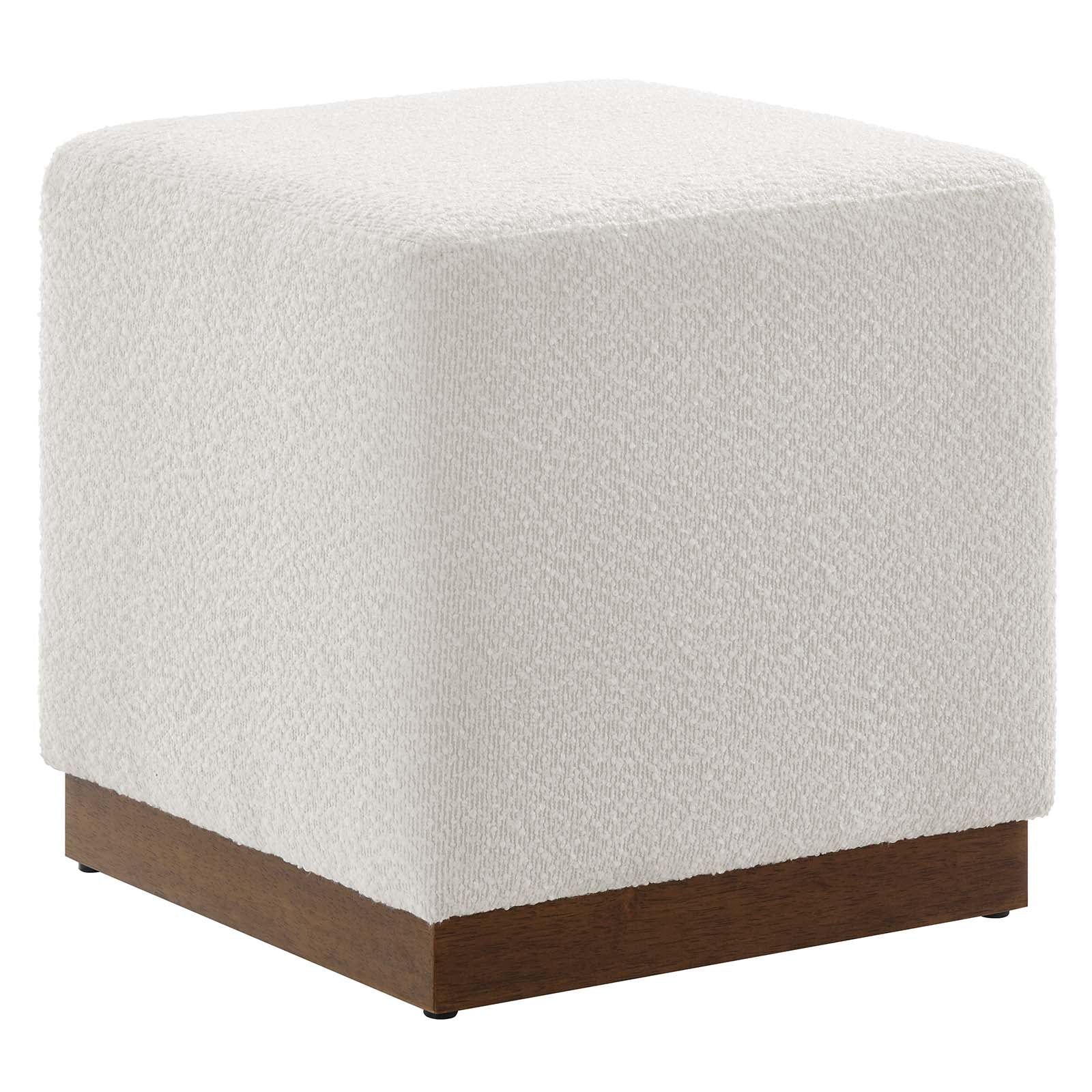 Tilden 17" Square Boucle Upholstered Ottoman By Modway - EEI-6641 - Image 2