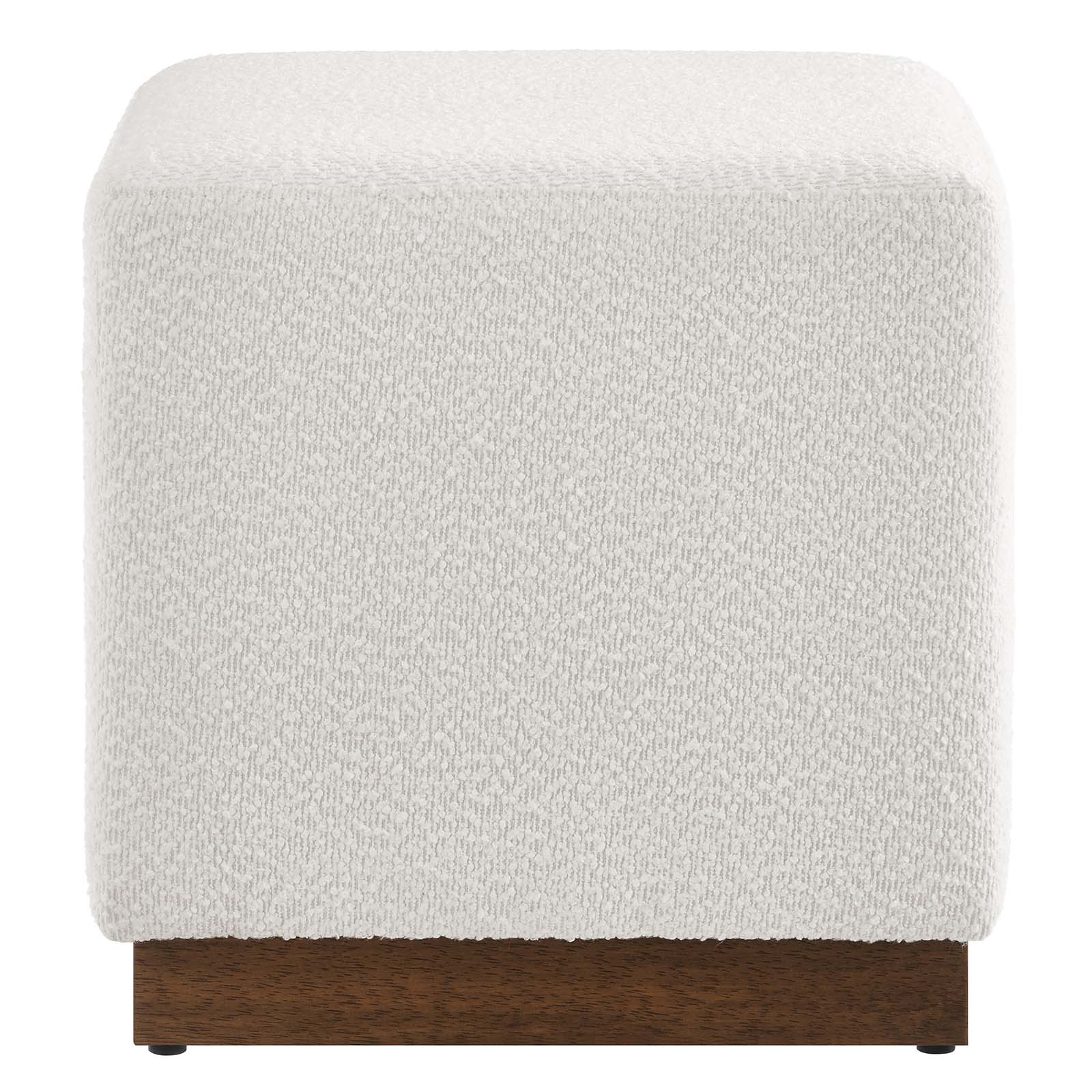 Tilden 17" Square Boucle Upholstered Ottoman By Modway - EEI-6641 - Image 3