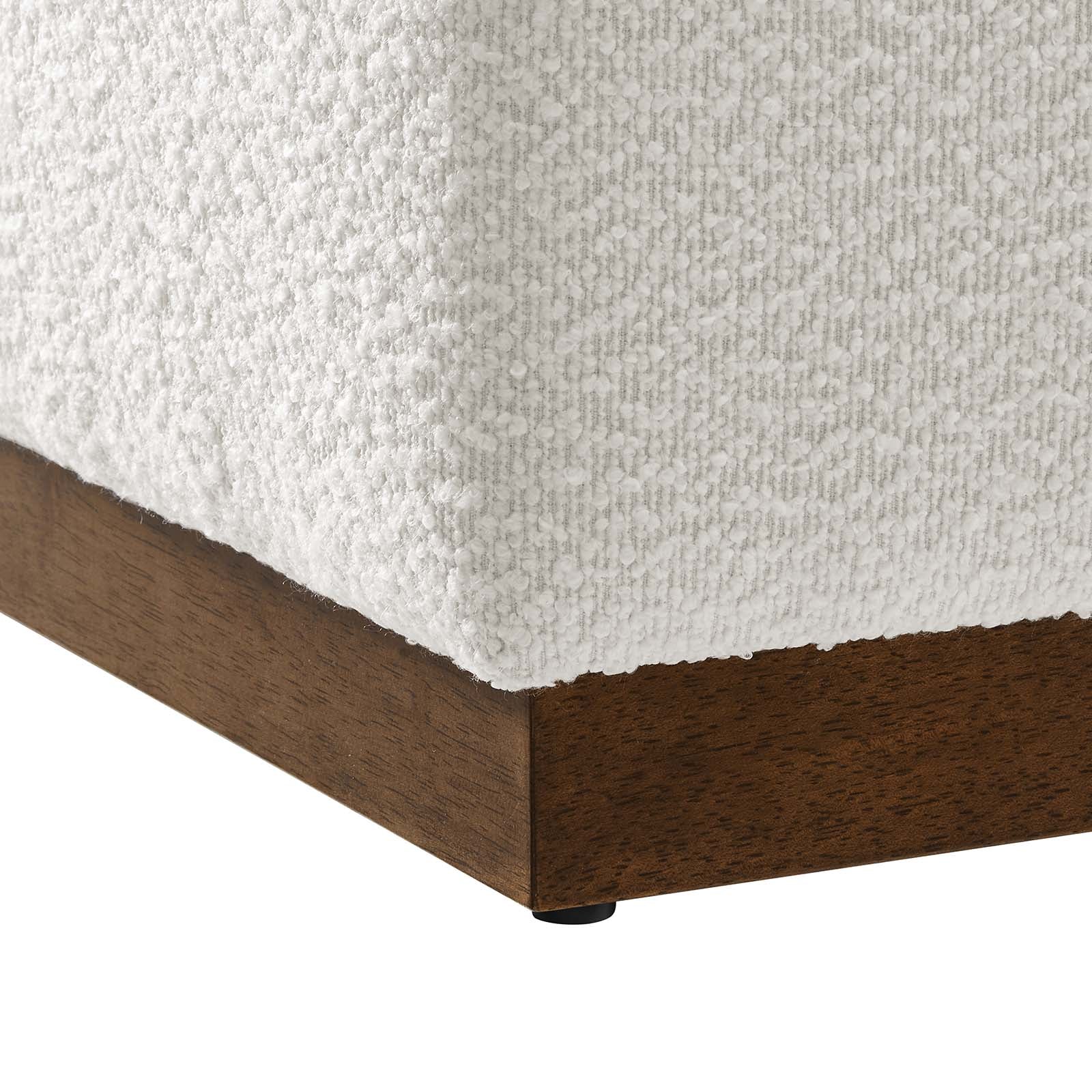 Tilden 17" Square Boucle Upholstered Ottoman By Modway - EEI-6641 - Image 5