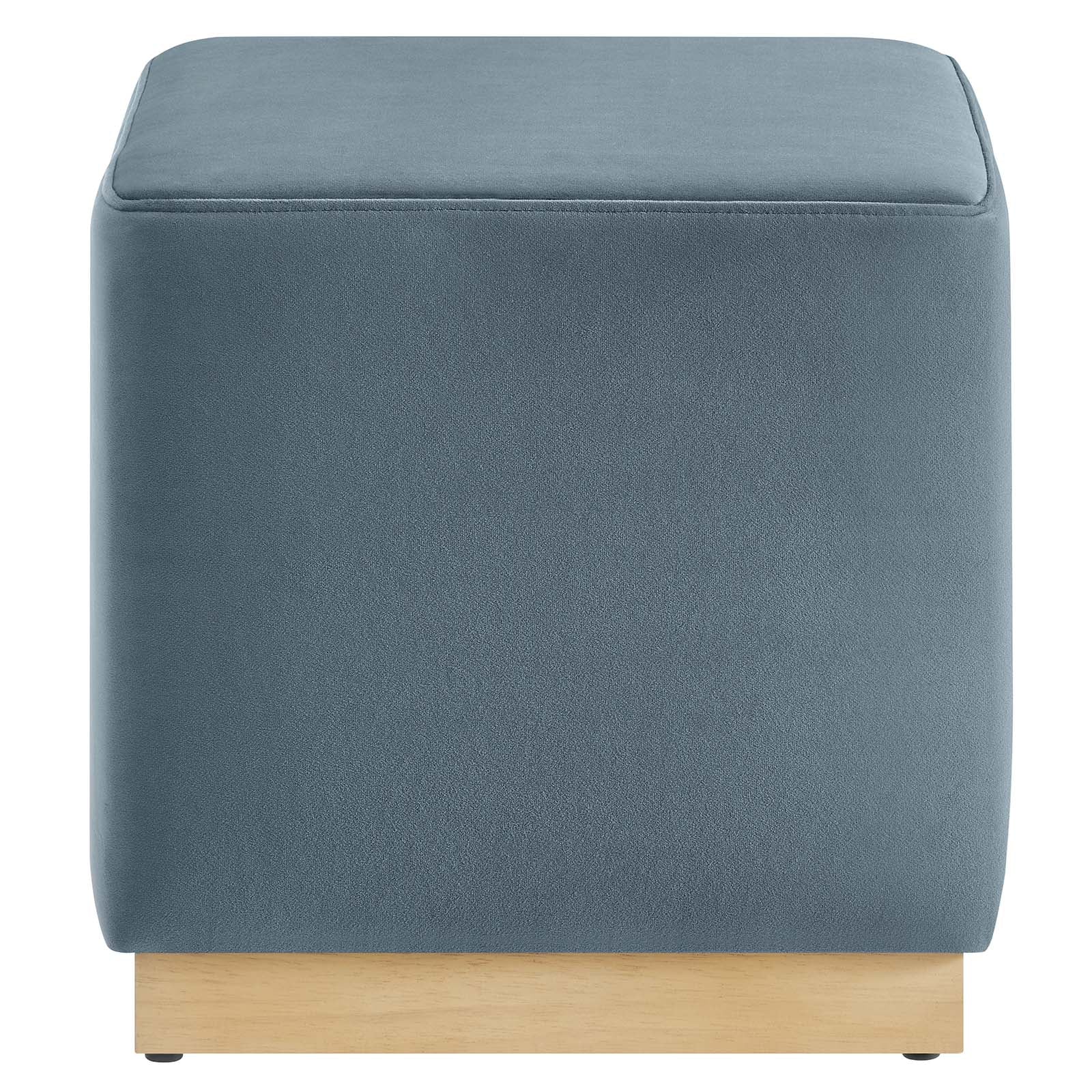 Tilden 17" Square Performance Velvet Upholstered Ottoman By Modway - EEI-6640 - Image 10