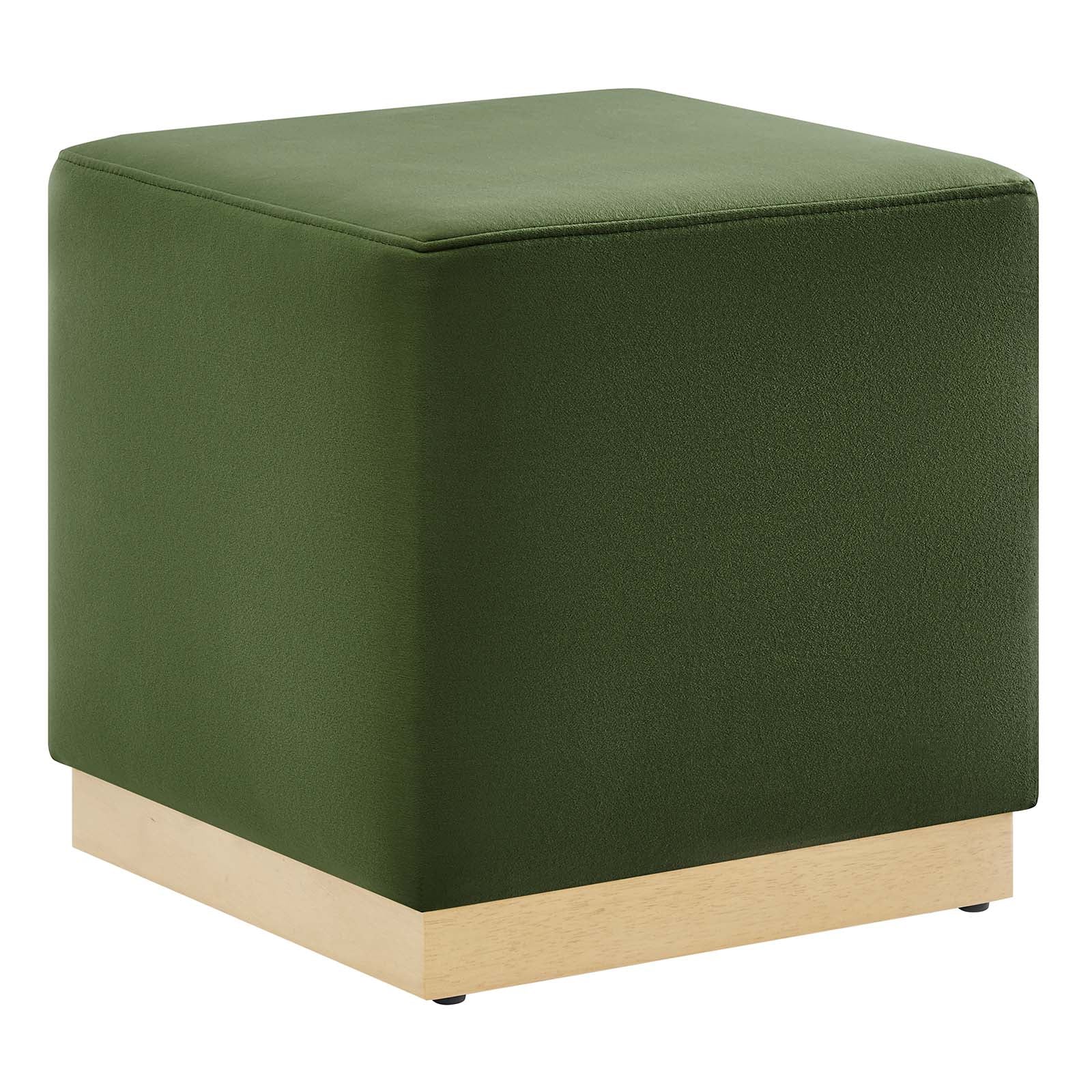 Tilden 17" Square Performance Velvet Upholstered Ottoman By Modway - EEI-6640 - Image 17