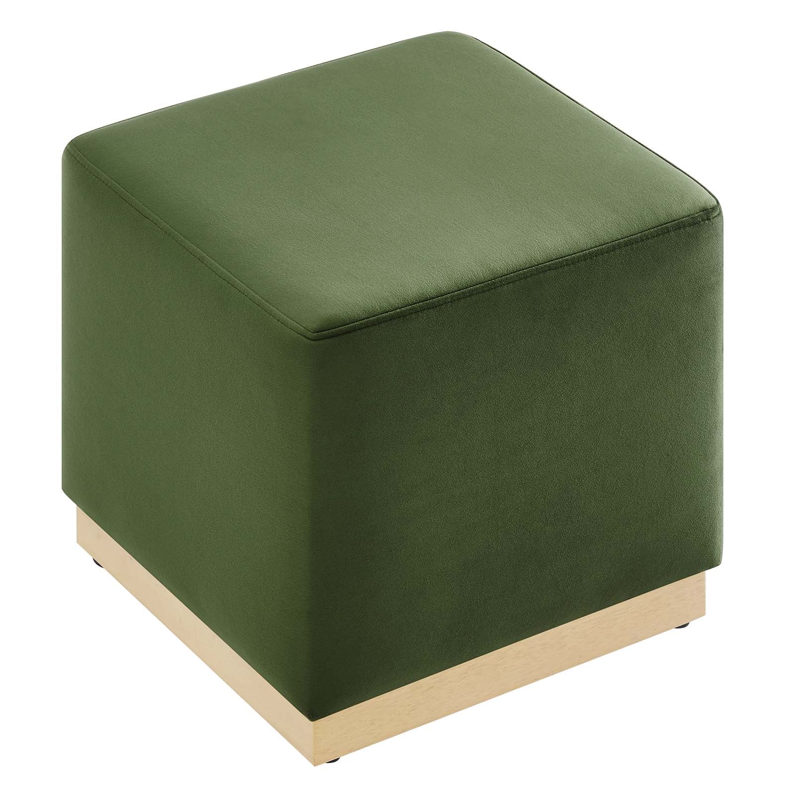 Tilden 17" Square Performance Velvet Upholstered Ottoman By Modway - EEI-6640 - Image 19
