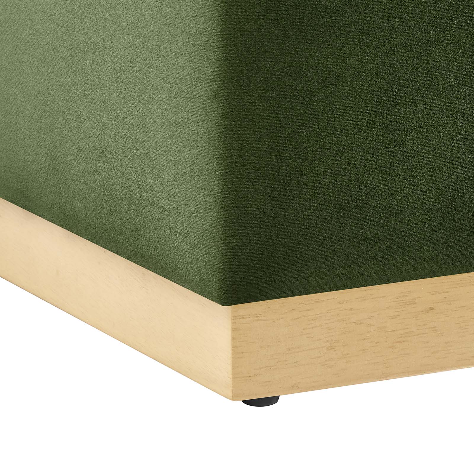 Tilden 17" Square Performance Velvet Upholstered Ottoman By Modway - EEI-6640 - Image 20