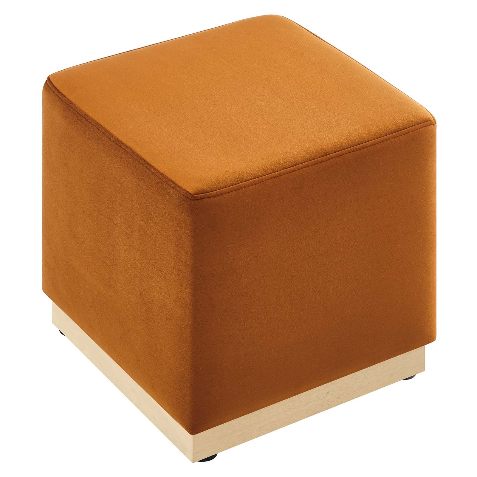 Tilden 17" Square Performance Velvet Upholstered Ottoman By Modway - EEI-6640 - Image 27