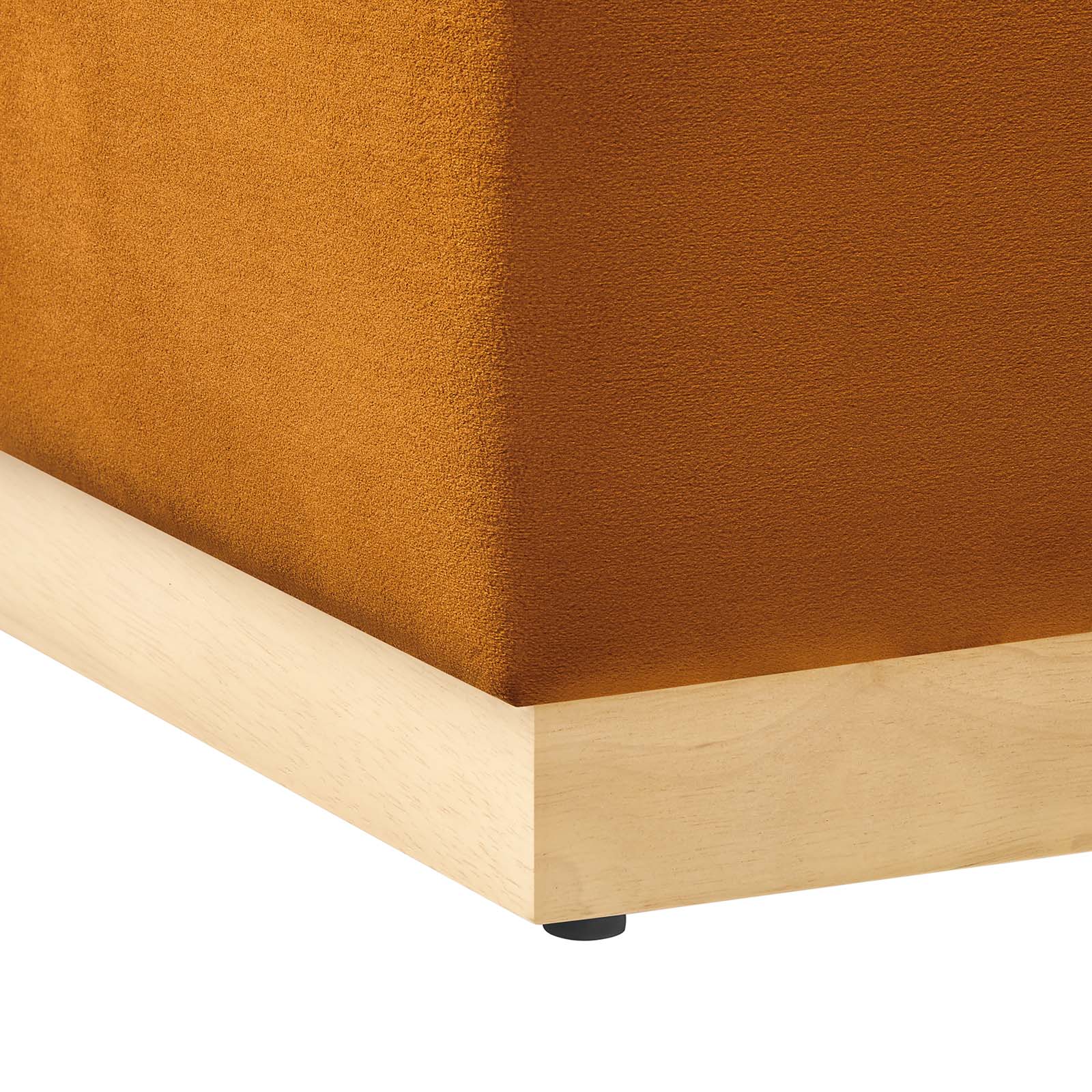 Tilden 17" Square Performance Velvet Upholstered Ottoman By Modway - EEI-6640 - Image 28