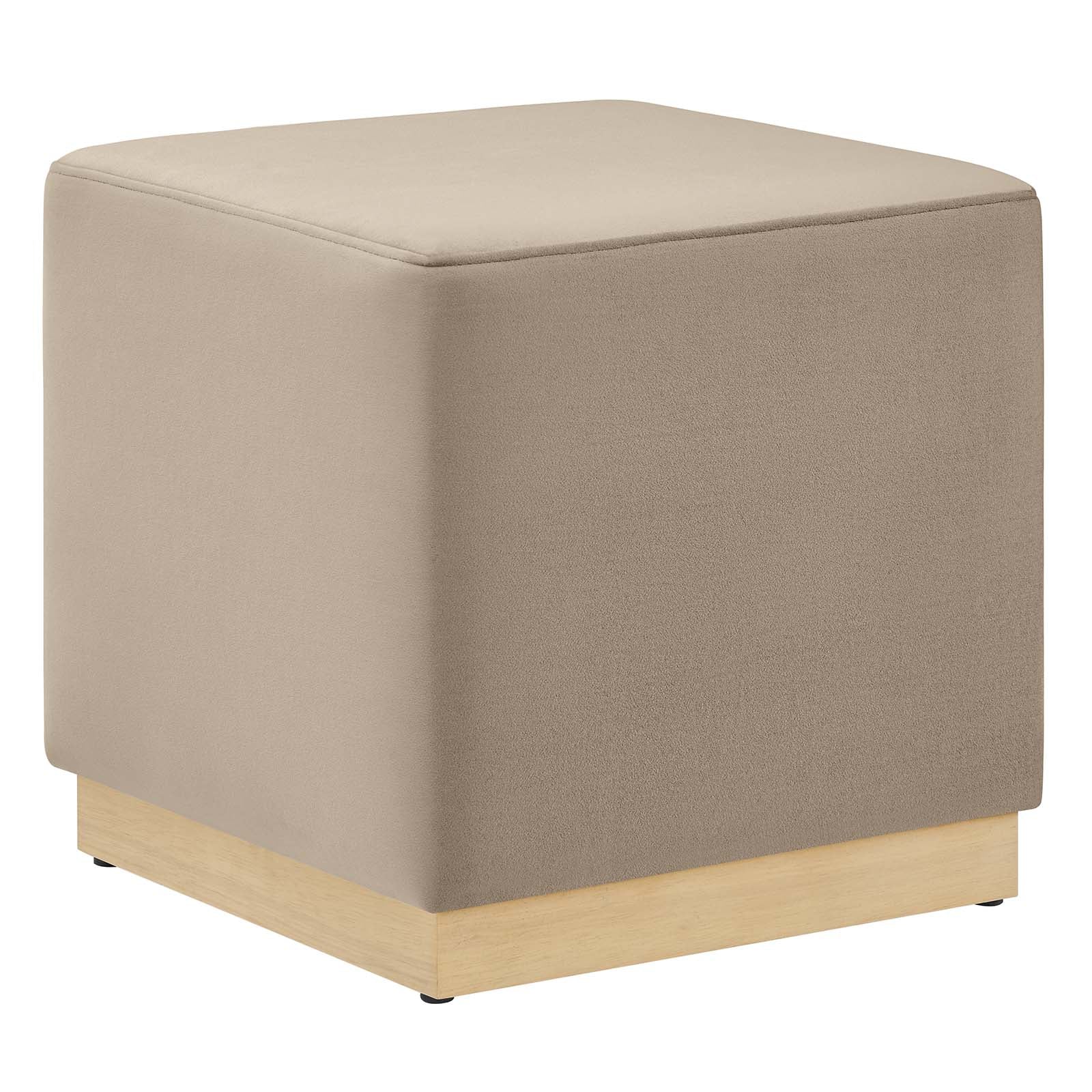 Tilden 17" Square Performance Velvet Upholstered Ottoman By Modway - EEI-6640 - Image 33
