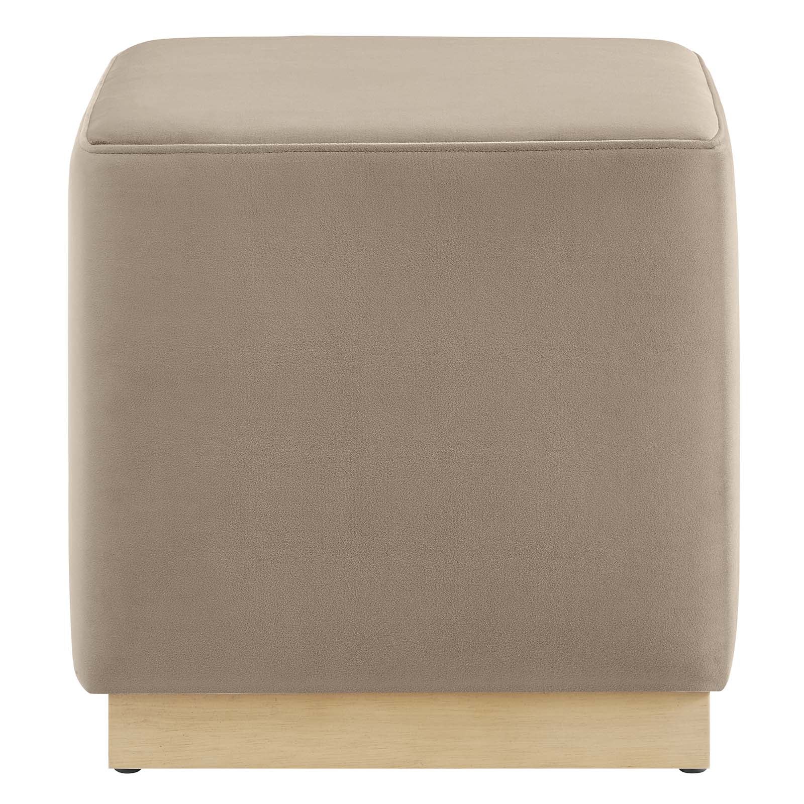 Tilden 17" Square Performance Velvet Upholstered Ottoman By Modway - EEI-6640 - Image 34