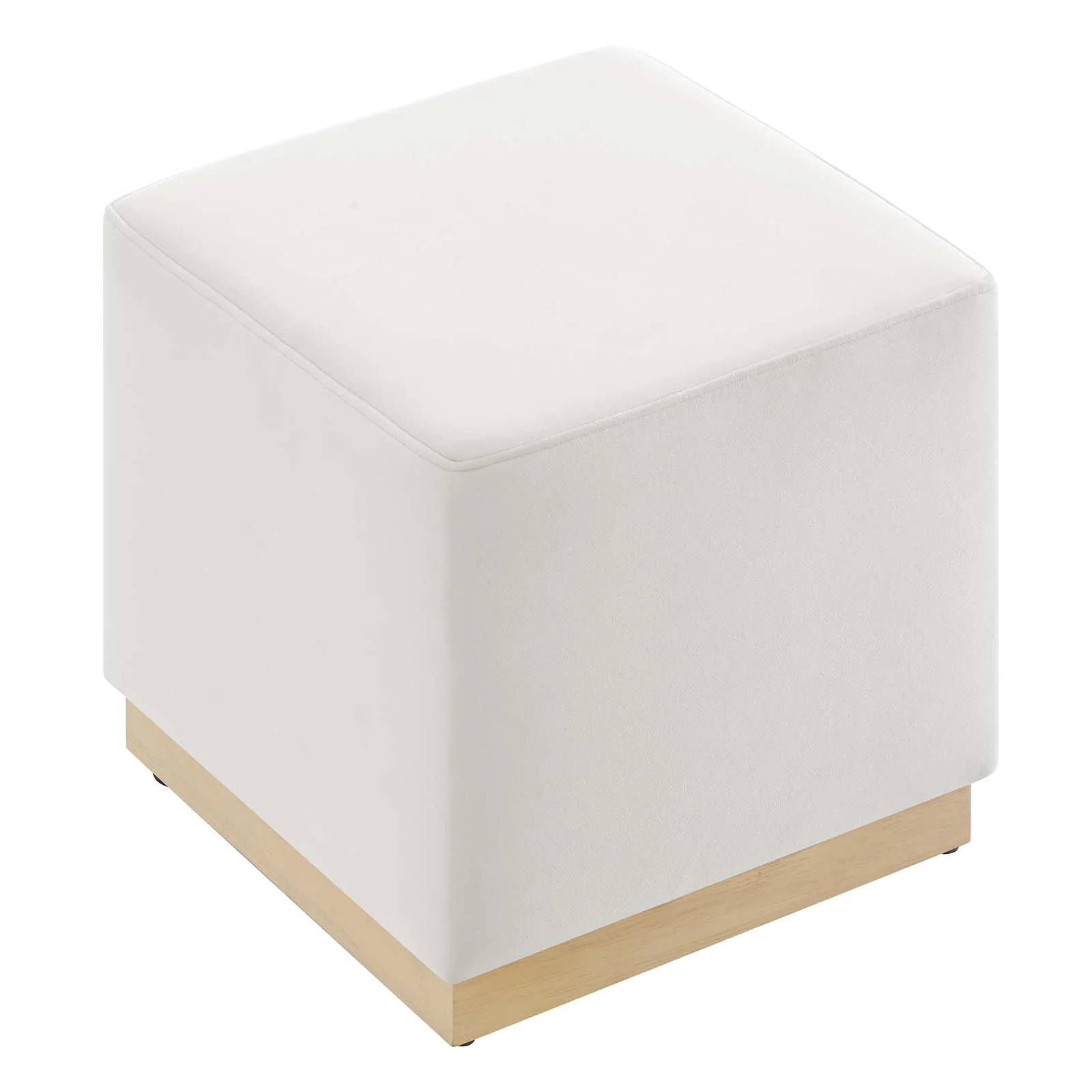 Tilden 17" Square Performance Velvet Upholstered Ottoman By Modway - EEI-6640 - Image 4