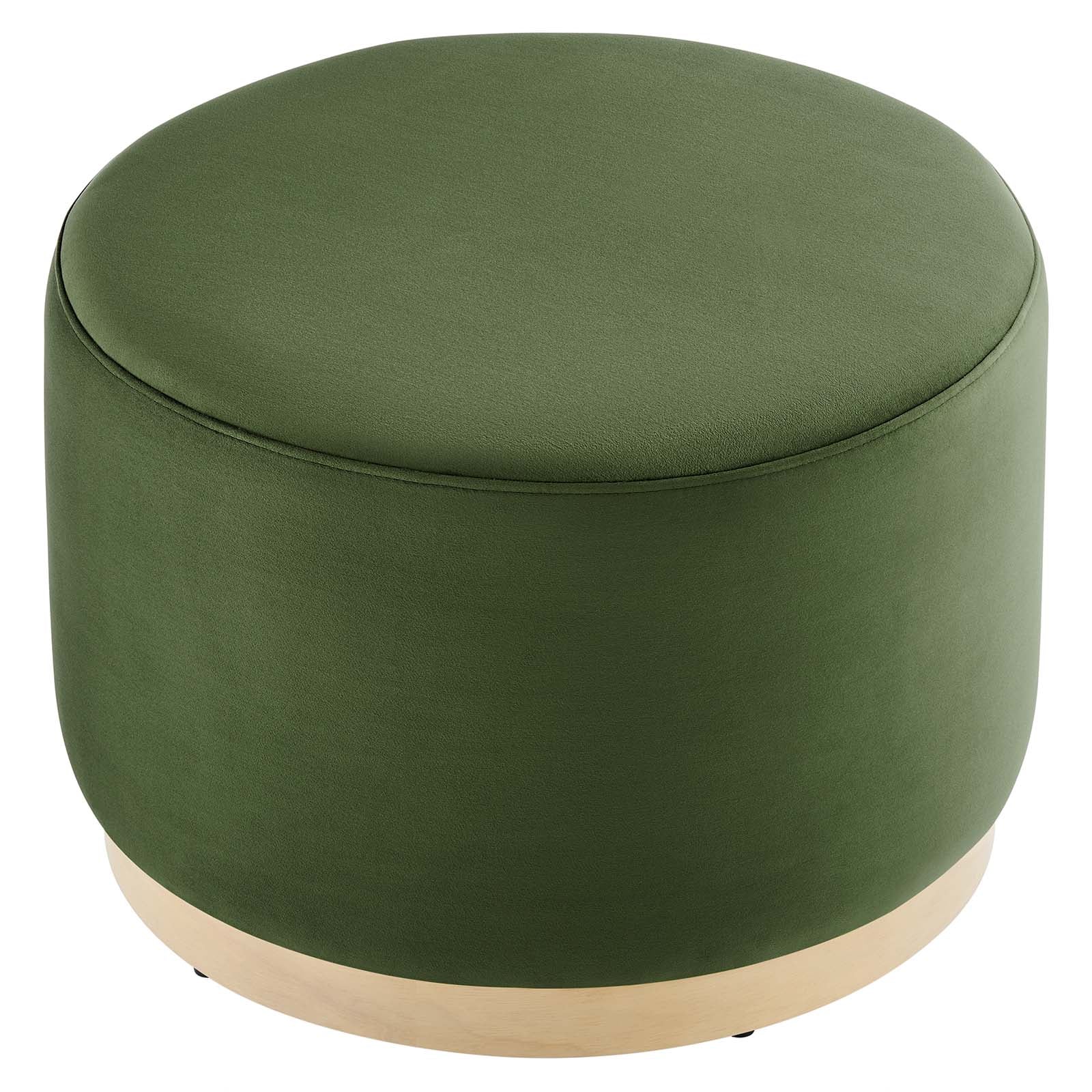 Tilden Large 23" Round Performance Velvet Upholstered Ottoman By Modway - EEI-6646 - Image 18