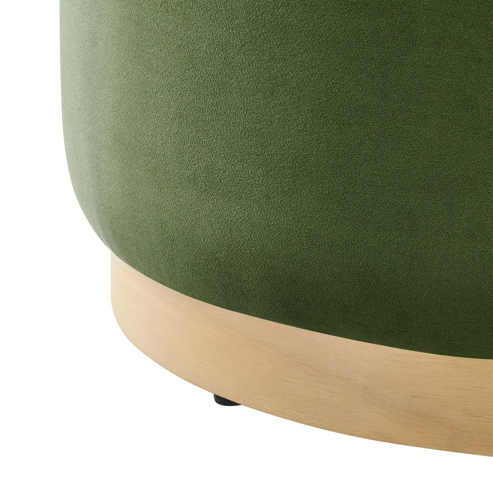 Tilden Large 23" Round Performance Velvet Upholstered Ottoman By Modway - EEI-6646 - Image 19