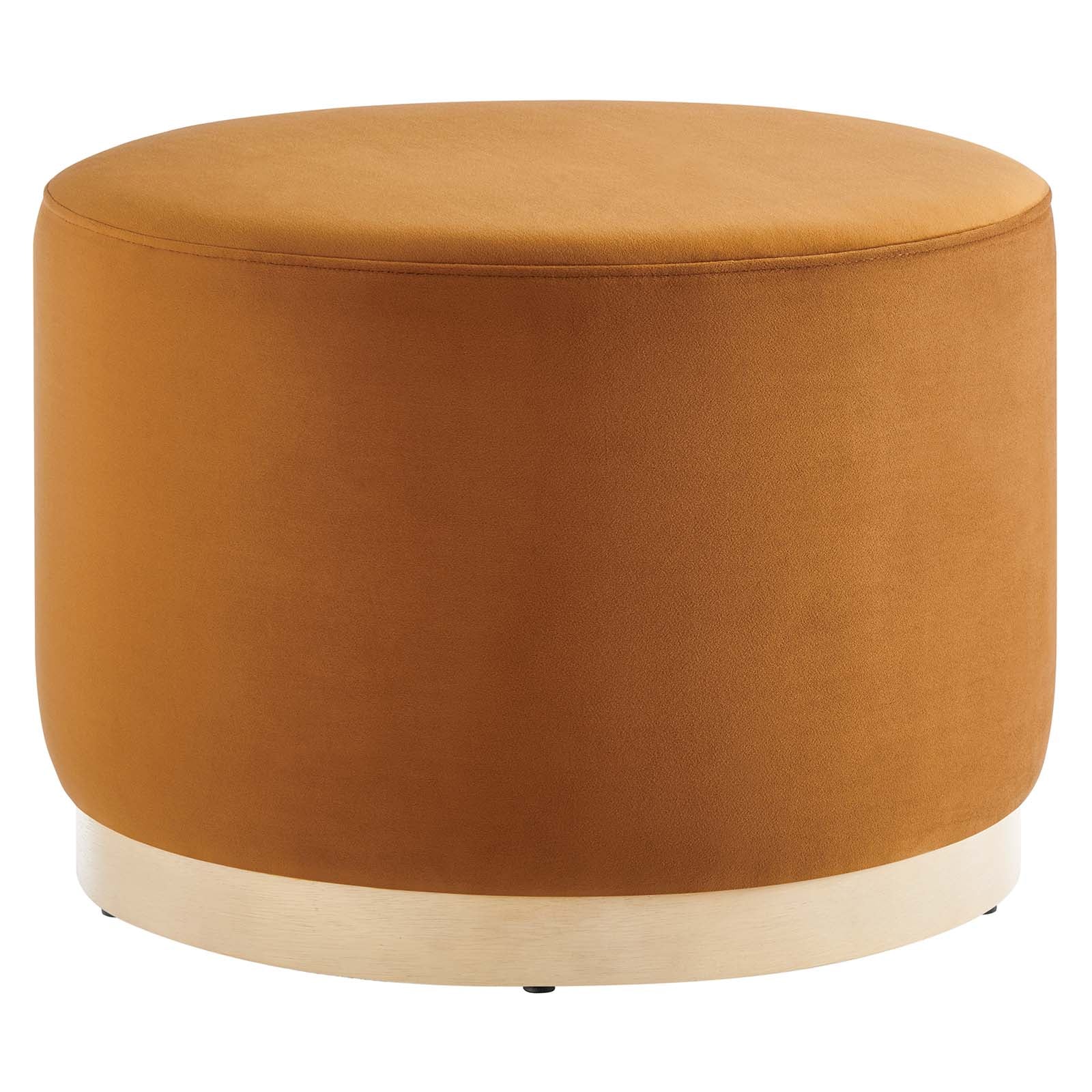 Tilden Large 23" Round Performance Velvet Upholstered Ottoman By Modway - EEI-6646 - Image 25