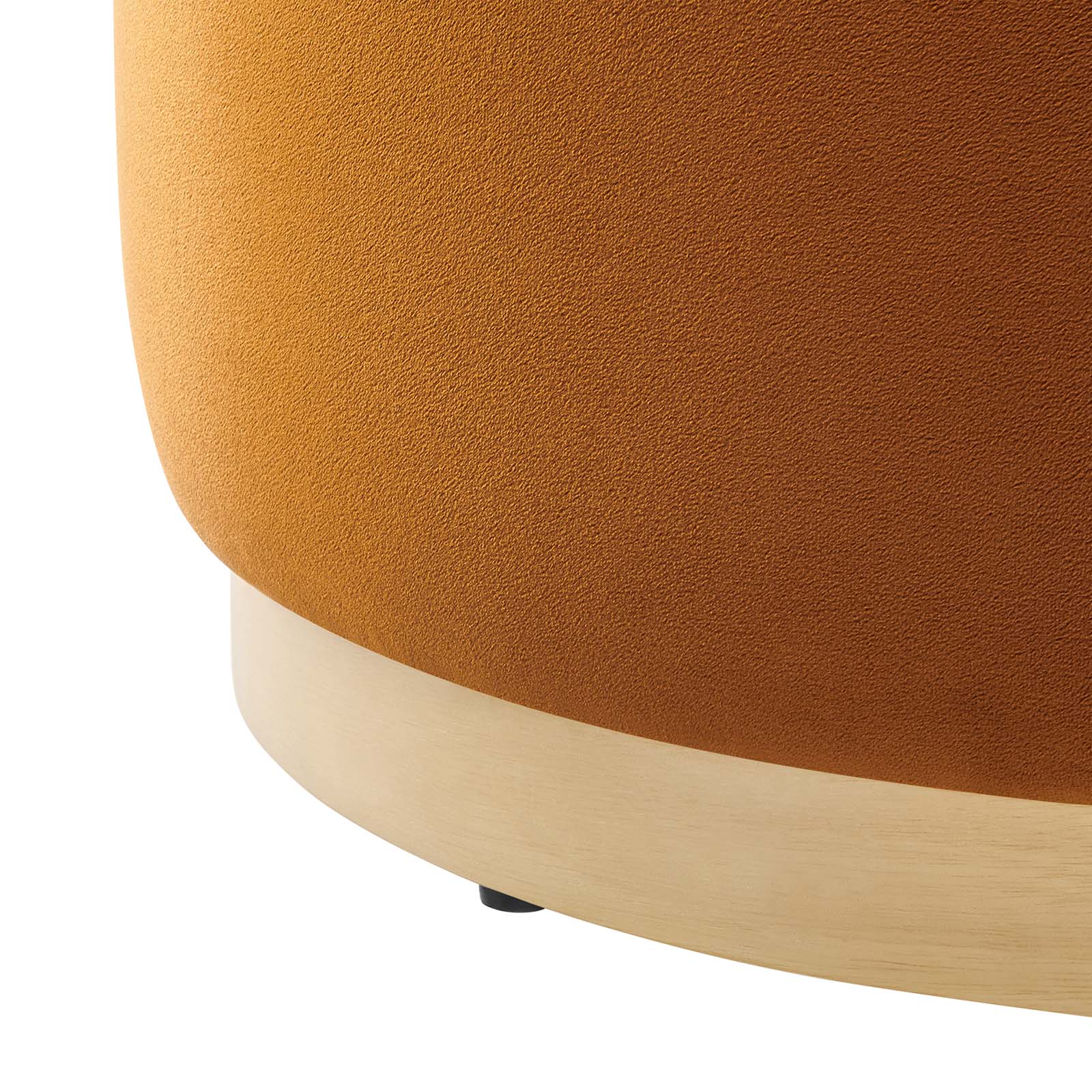Tilden Large 23" Round Performance Velvet Upholstered Ottoman By Modway - EEI-6646 - Image 27
