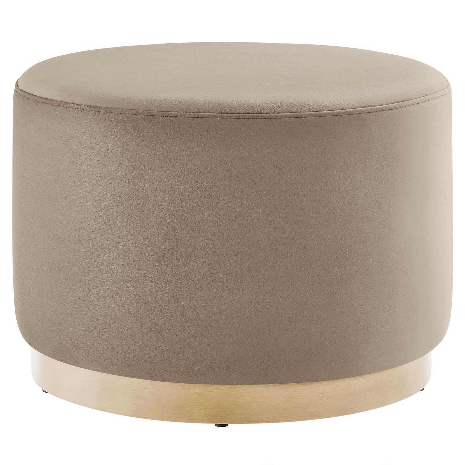 Tilden Large 23" Round Performance Velvet Upholstered Ottoman By Modway - EEI-6646 - Image 33