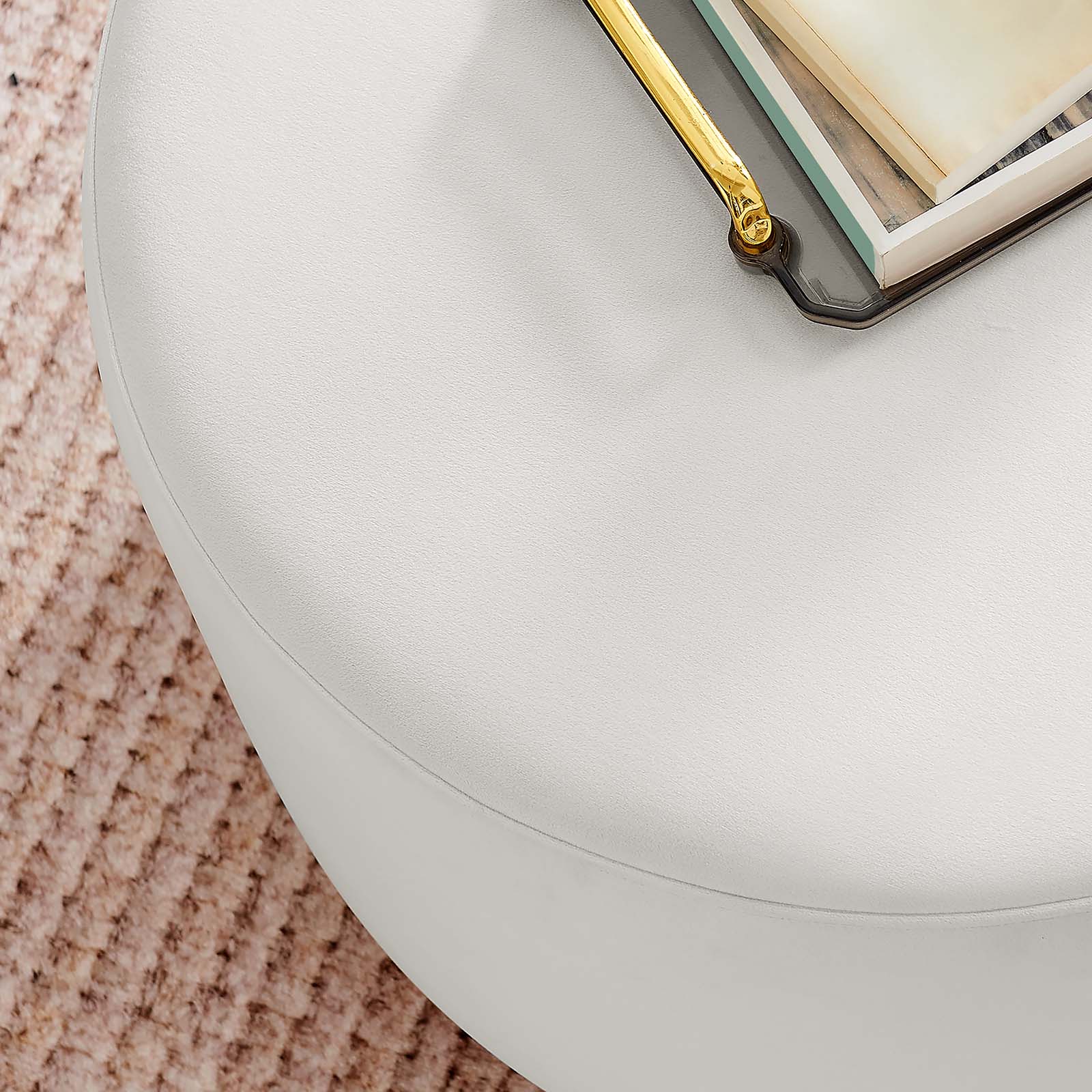 Tilden Large 23" Round Performance Velvet Upholstered Ottoman By Modway - EEI-6646 - Image 5