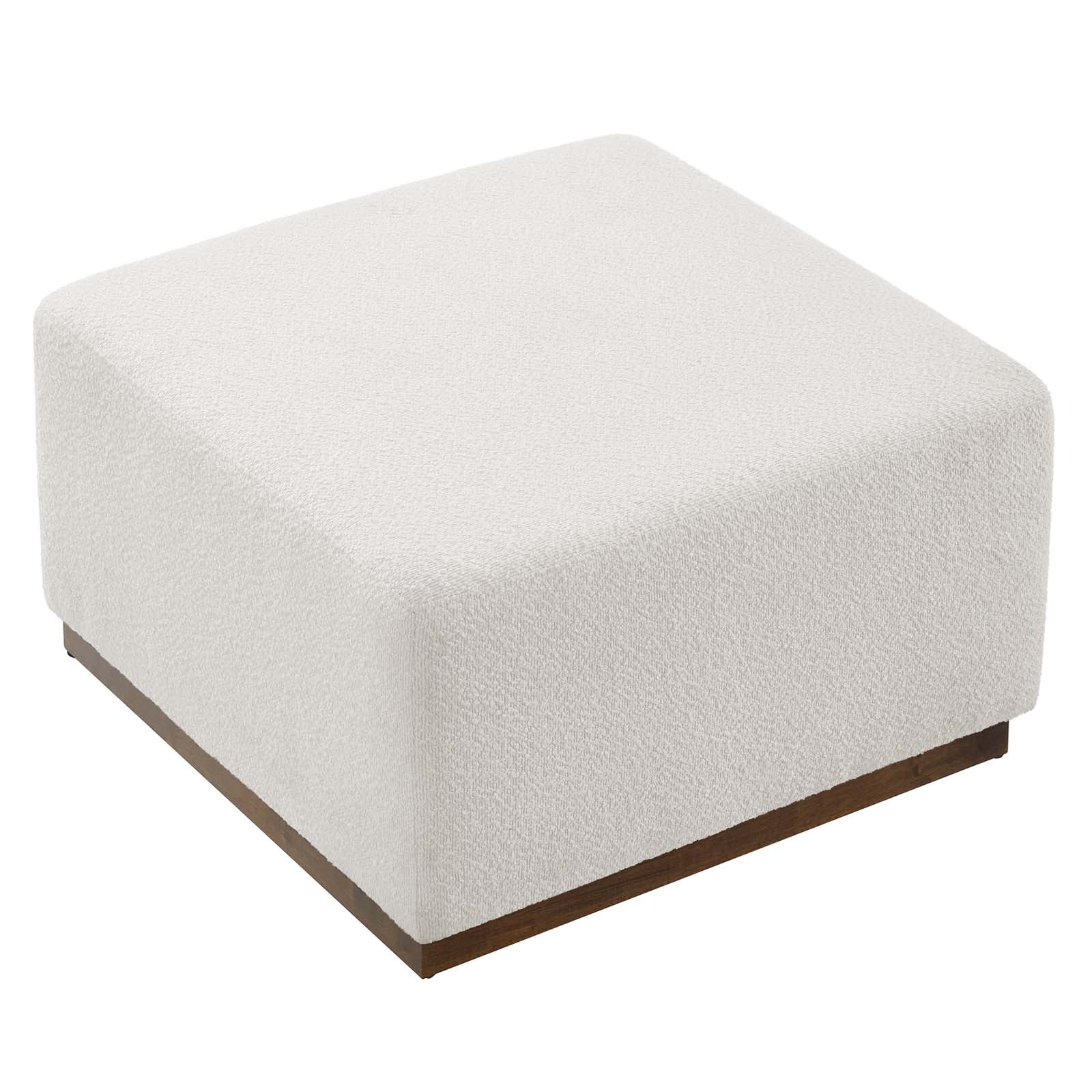 Tilden Large 28" Square Boucle Upholstered Ottoman By Modway - EEI-6644 - Image 4
