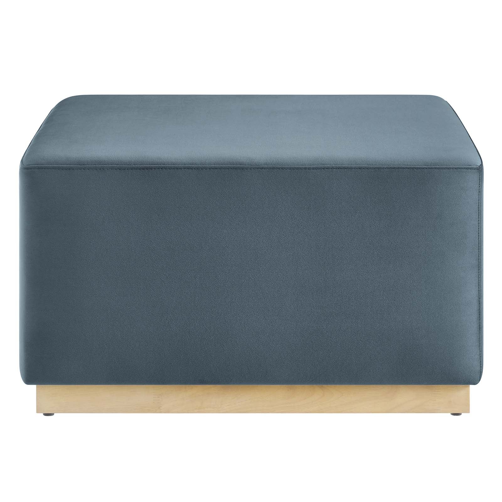 Tilden Large 28" Square Performance Velvet Upholstered Ottoman By Modway - EEI-6643 - Image 10