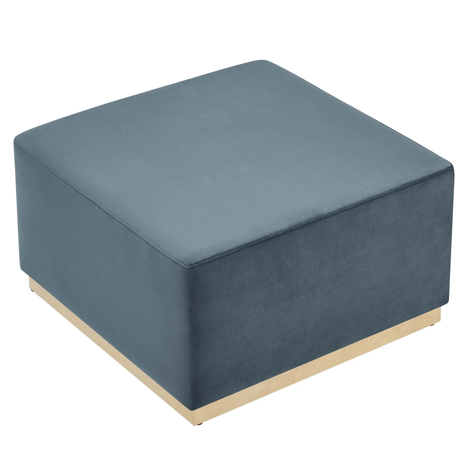 Tilden Large 28" Square Performance Velvet Upholstered Ottoman By Modway - EEI-6643 - Image 11
