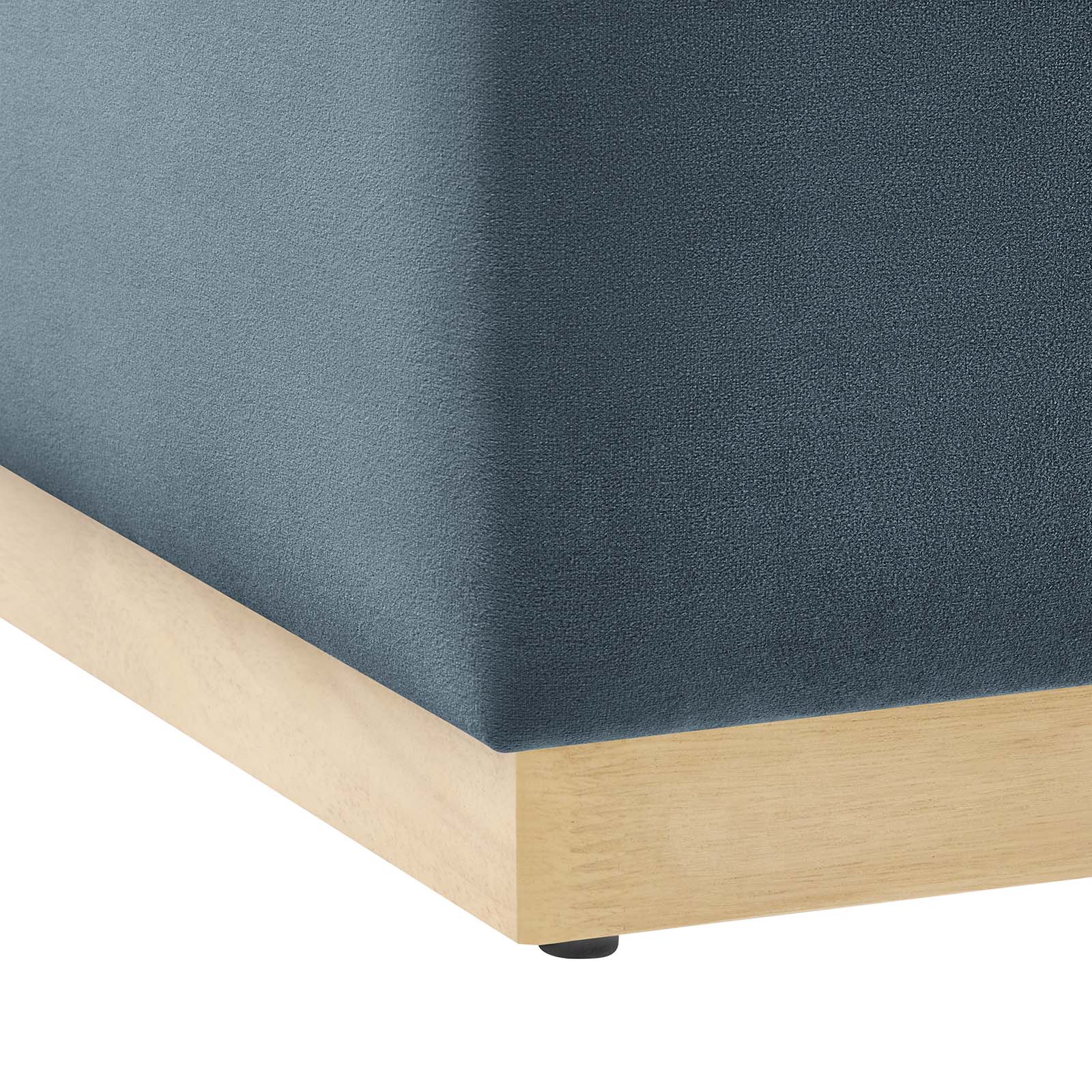 Tilden Large 28" Square Performance Velvet Upholstered Ottoman By Modway - EEI-6643 - Image 12