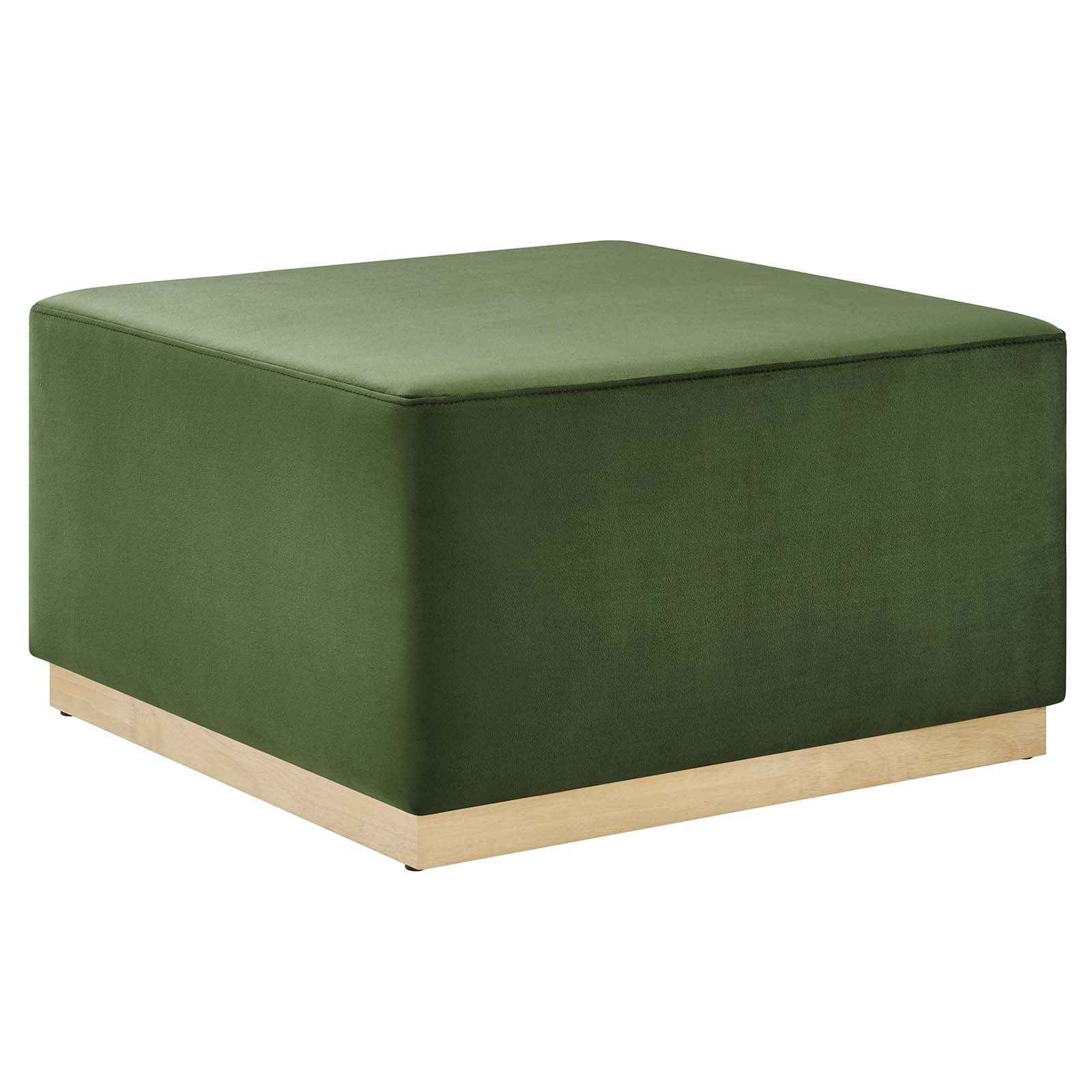 Tilden Large 28" Square Performance Velvet Upholstered Ottoman By Modway - EEI-6643 - Image 17