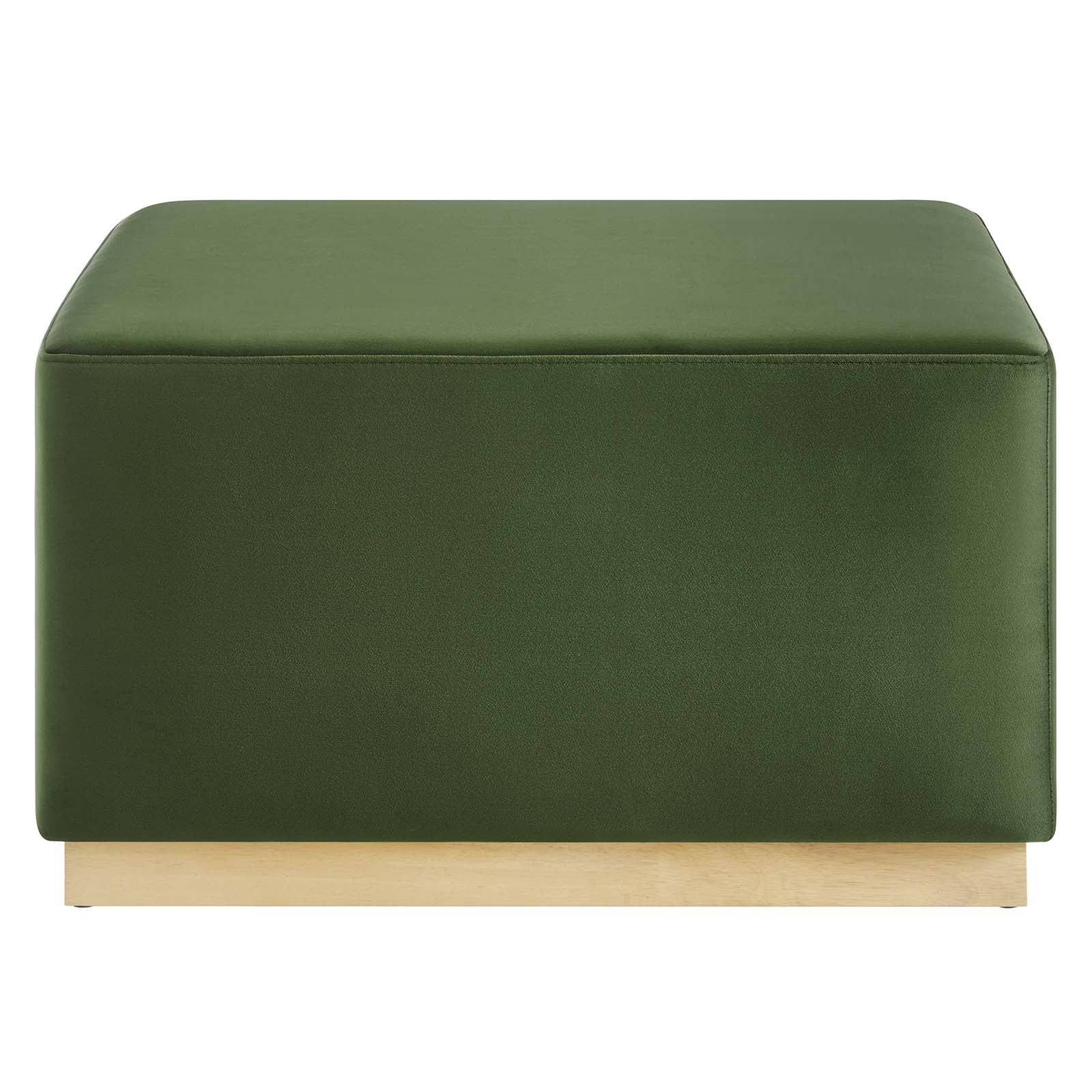 Tilden Large 28" Square Performance Velvet Upholstered Ottoman By Modway - EEI-6643 - Image 18
