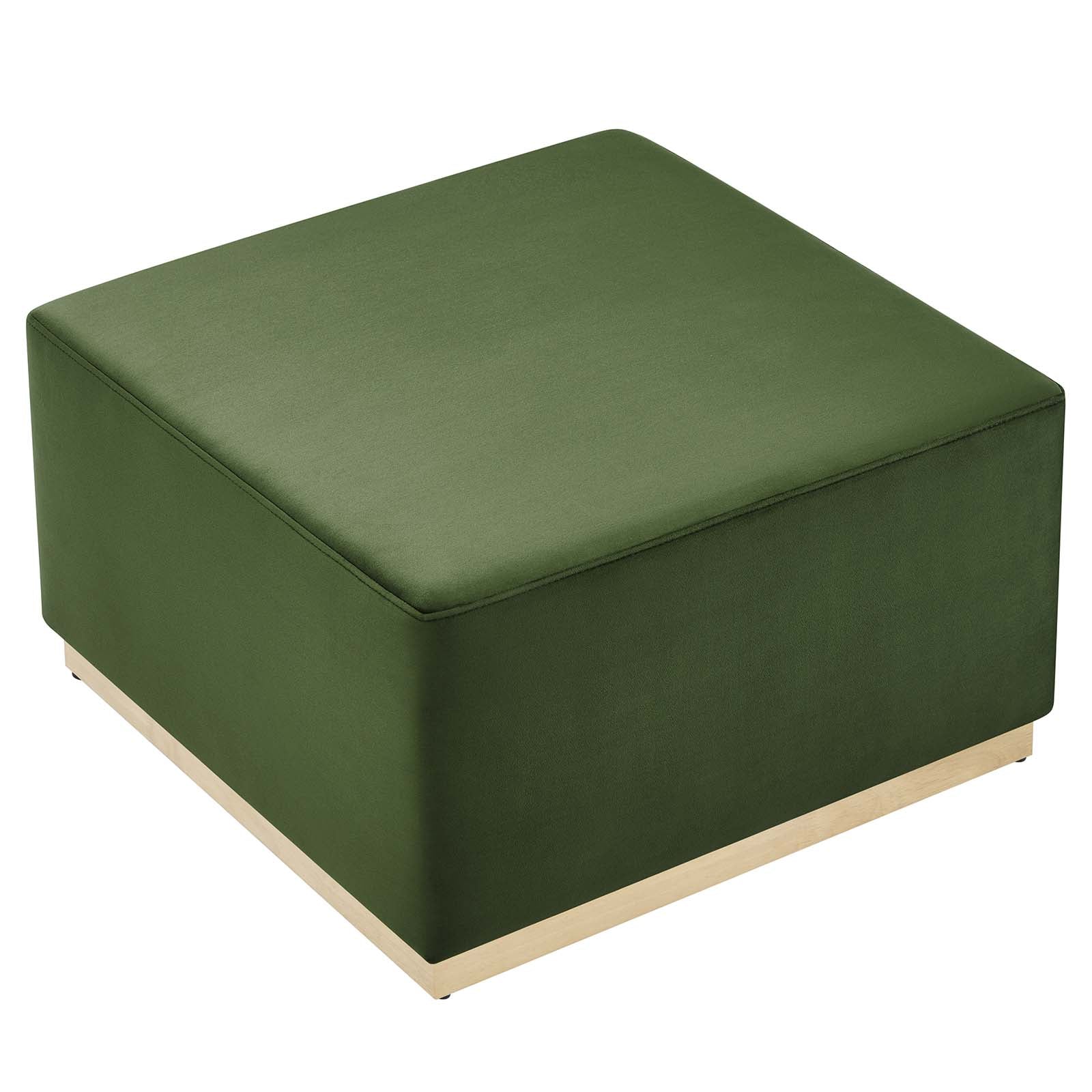 Tilden Large 28" Square Performance Velvet Upholstered Ottoman By Modway - EEI-6643 - Image 19