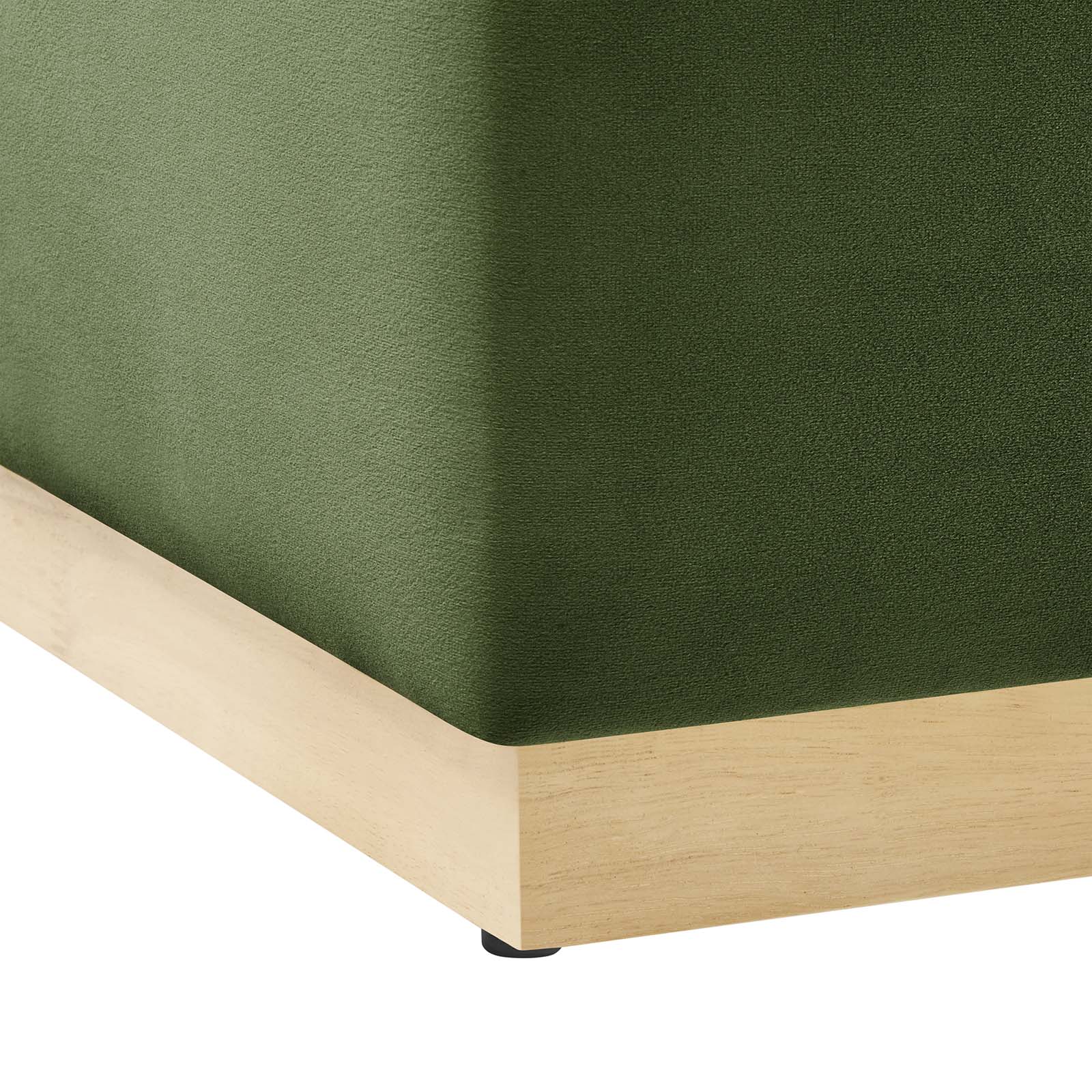 Tilden Large 28" Square Performance Velvet Upholstered Ottoman By Modway - EEI-6643 - Image 20