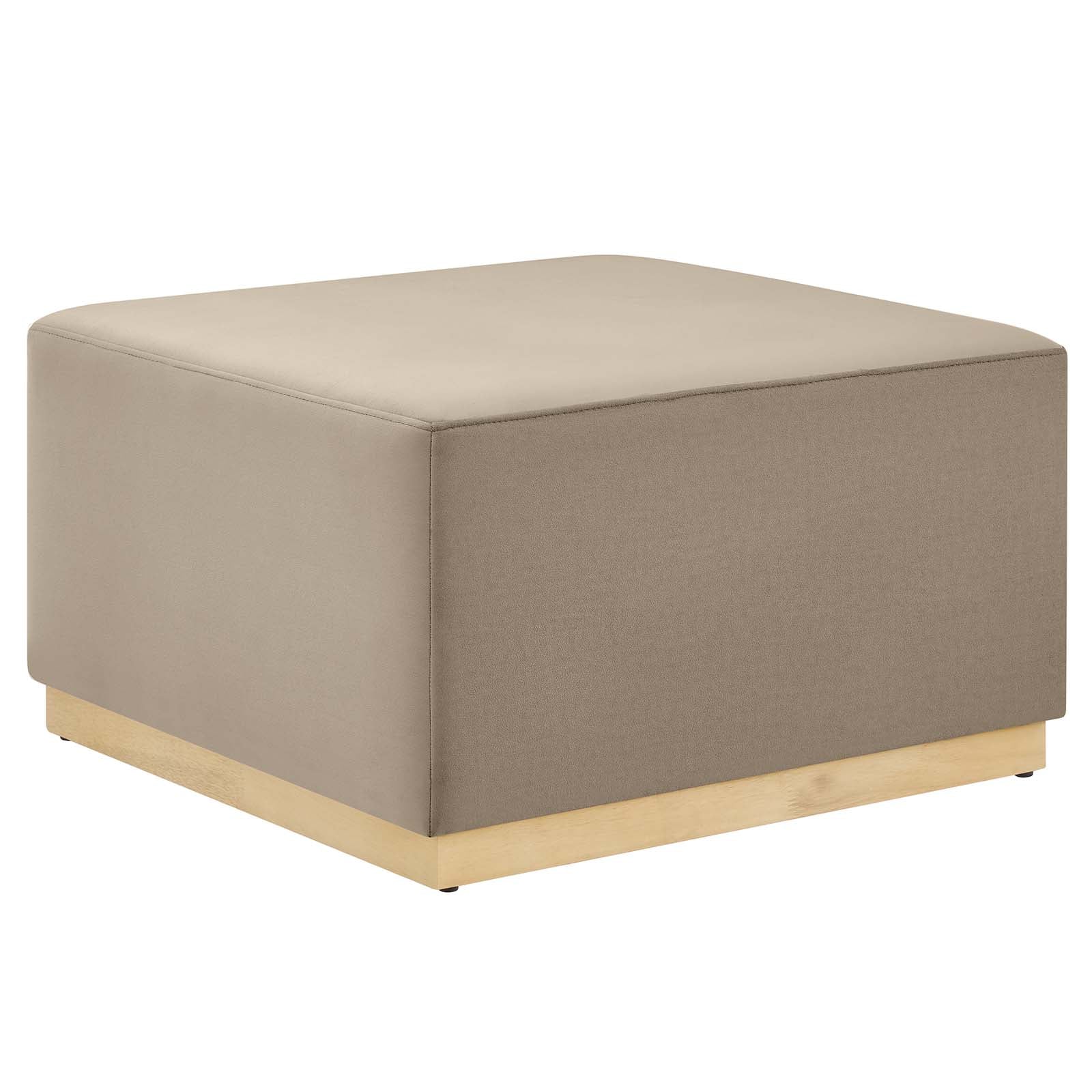 Tilden Large 28" Square Performance Velvet Upholstered Ottoman By Modway - EEI-6643 - Image 33