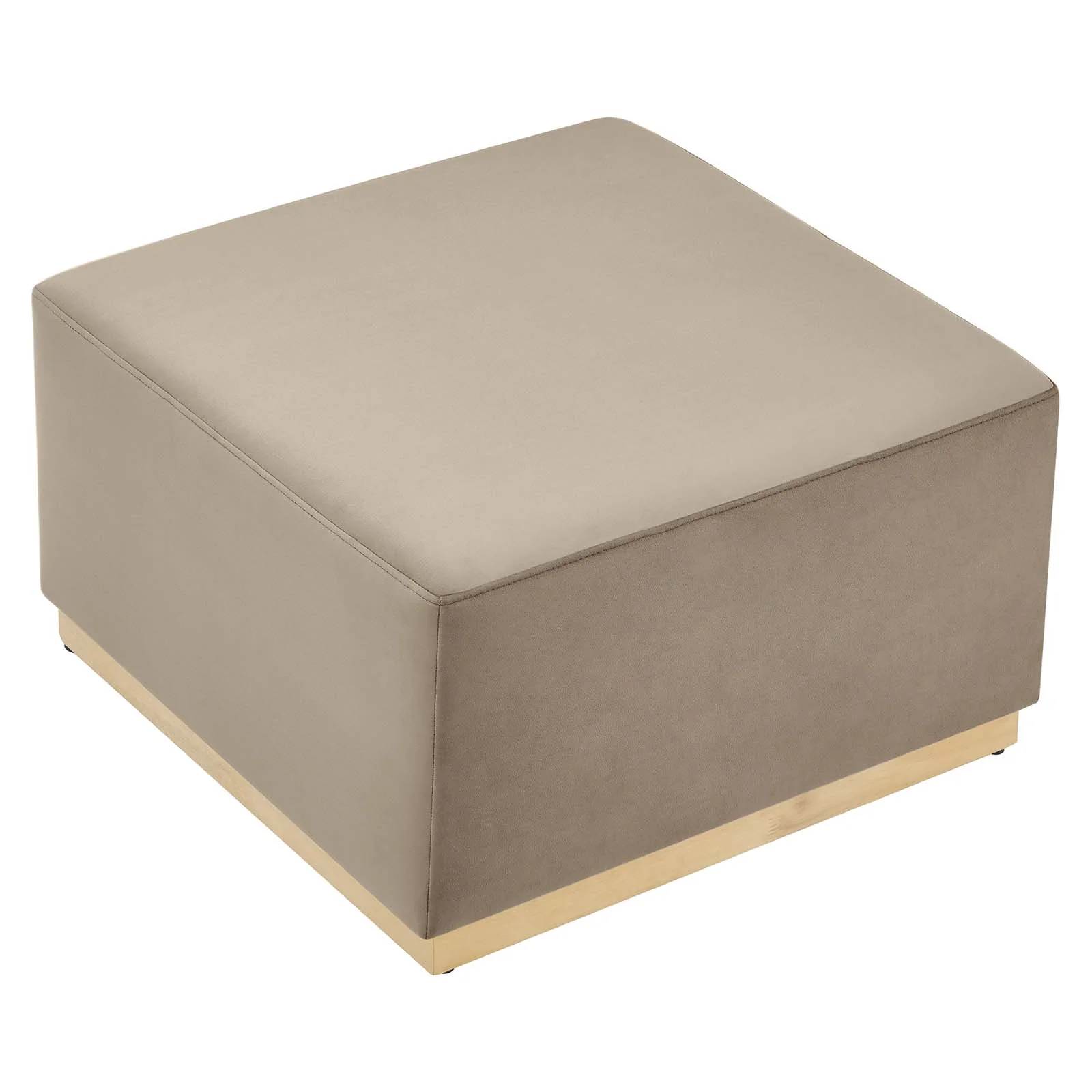 Tilden Large 28" Square Performance Velvet Upholstered Ottoman By Modway - EEI-6643 - Image 35