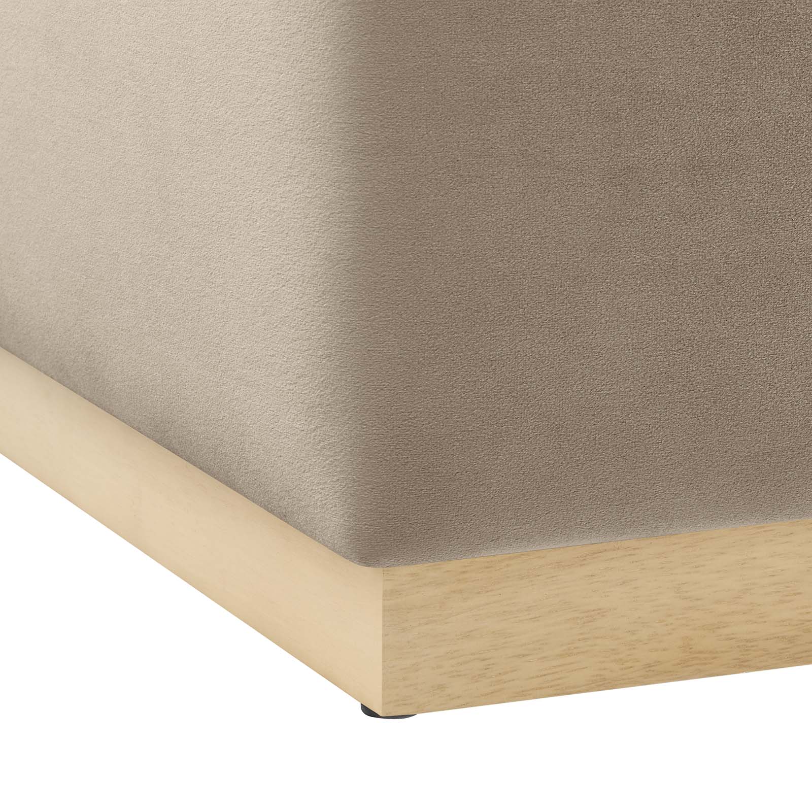 Tilden Large 28" Square Performance Velvet Upholstered Ottoman By Modway - EEI-6643 - Image 36
