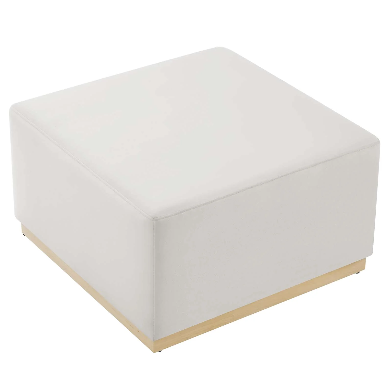Tilden Large 28" Square Performance Velvet Upholstered Ottoman By Modway - EEI-6643 - Image 4