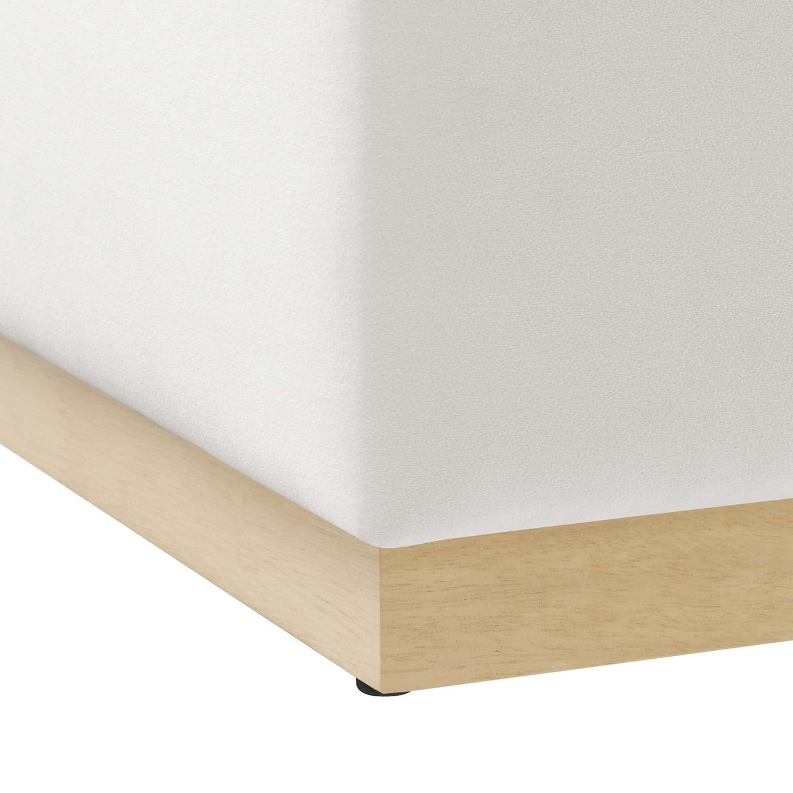 Tilden Large 28" Square Performance Velvet Upholstered Ottoman By Modway - EEI-6643 - Image 5