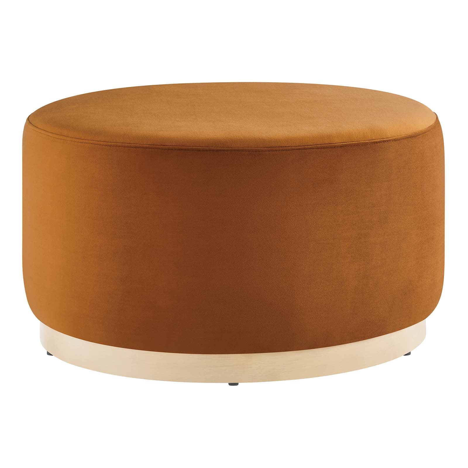 Tilden Large 29" Round Performance Velvet Upholstered Ottoman By Modway - EEI-6648 - Image 22